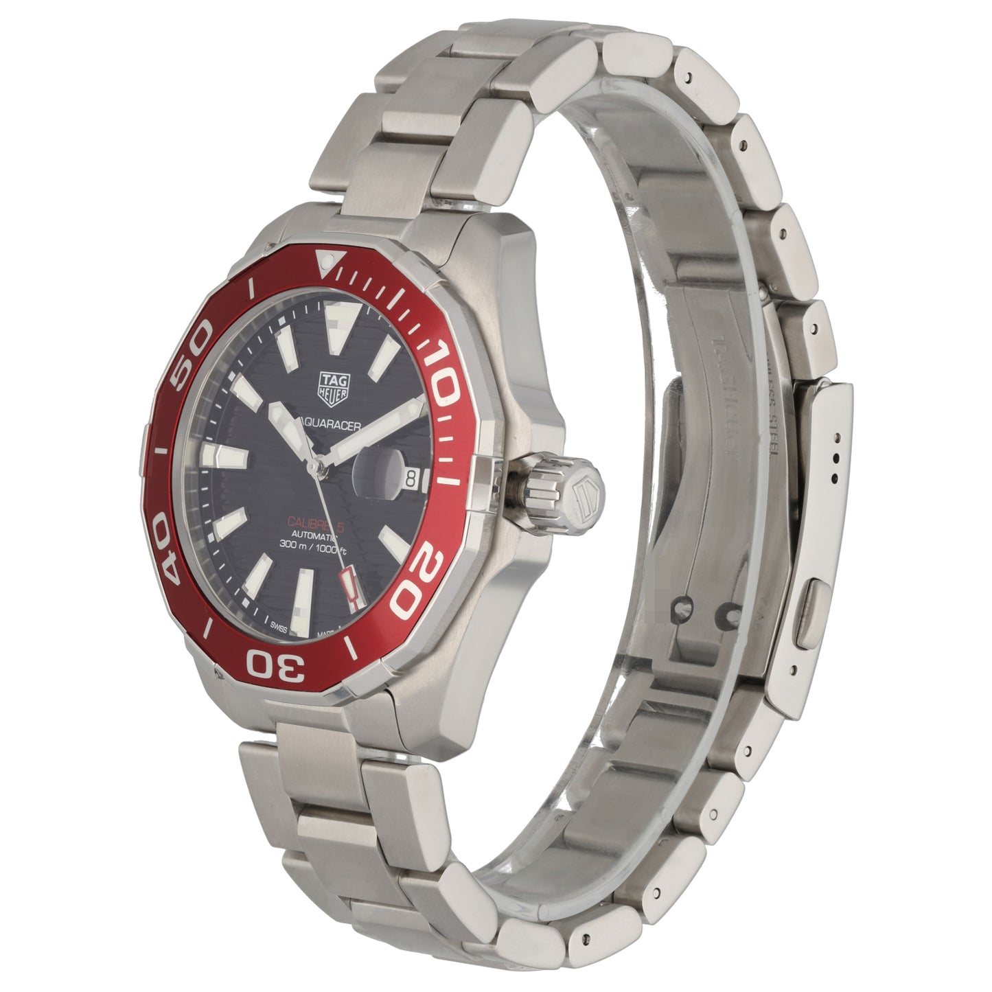Tag Heuer Aquaracer WAY201K 43mm Stainless Steel Watch