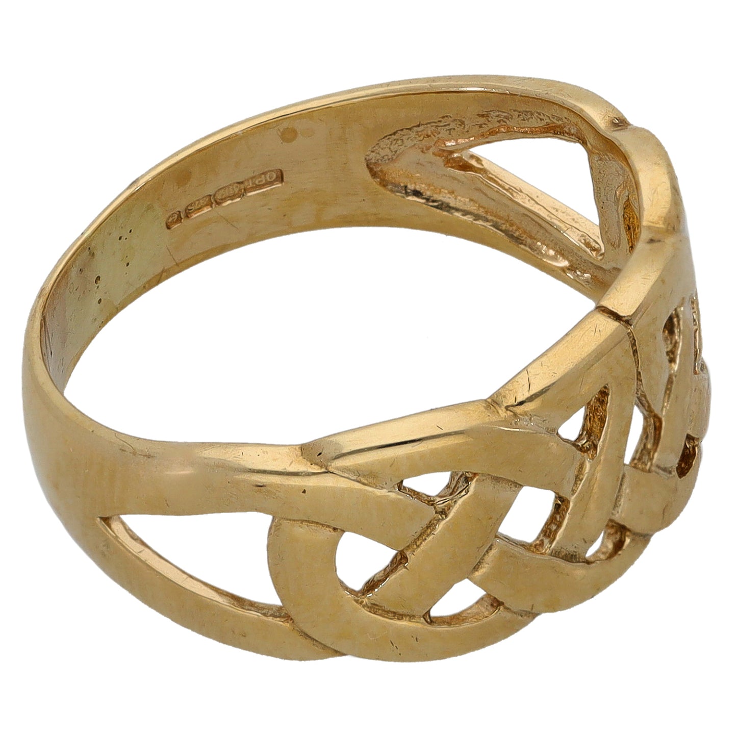 9ct Gold Alternative Ring Size R