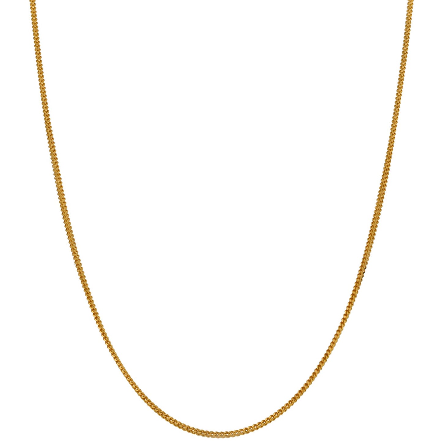 22ct Gold Fancy Necklace 18"