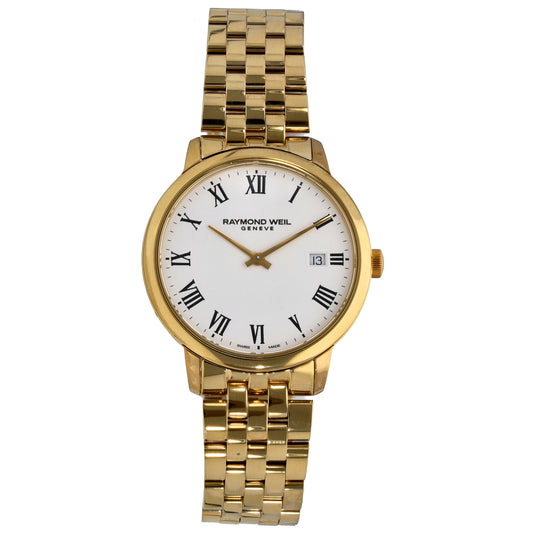 Raymond Weil Toccata 5485 39mm Gold Plated Watch