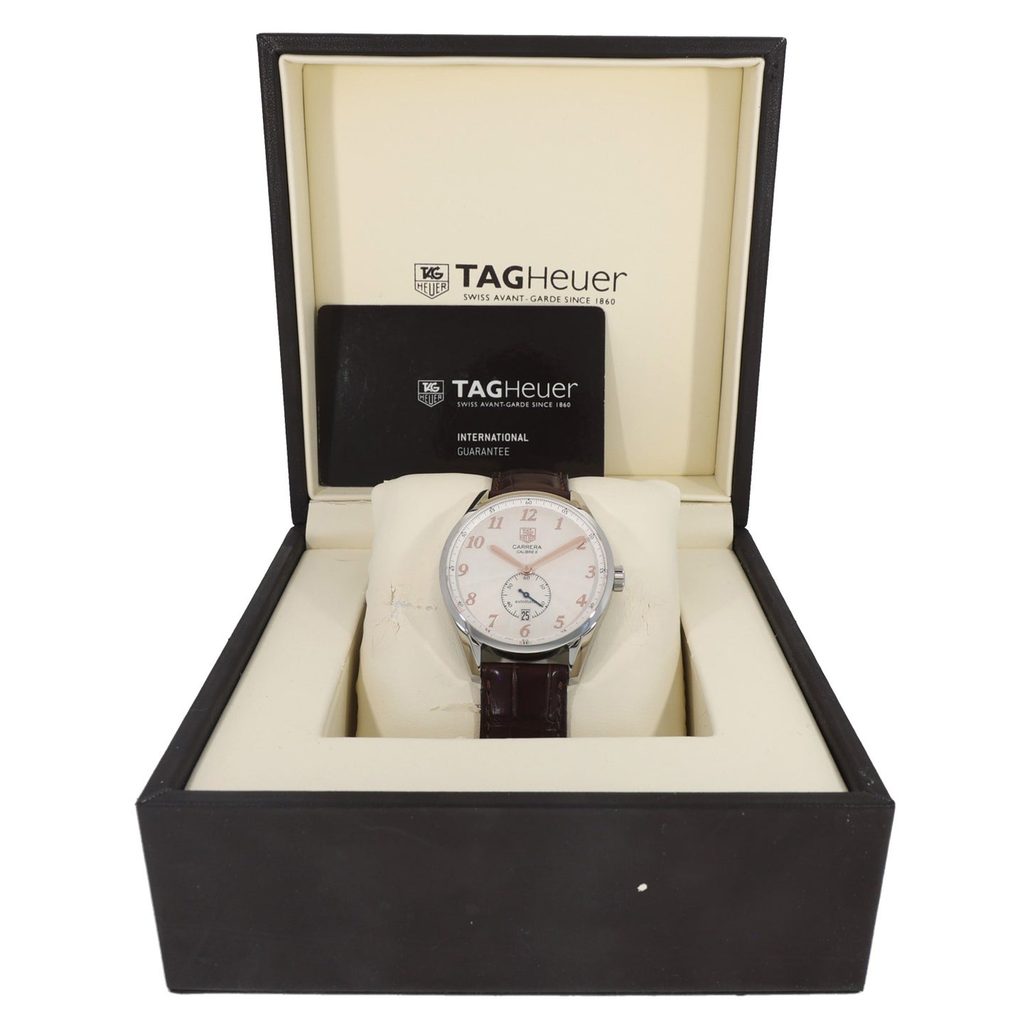 Tag Heuer Carrera WAS2112 39mm Stainless Steel Watch