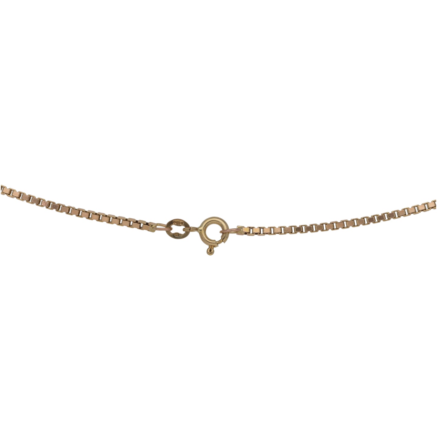 9ct Gold Box Chain 16"
