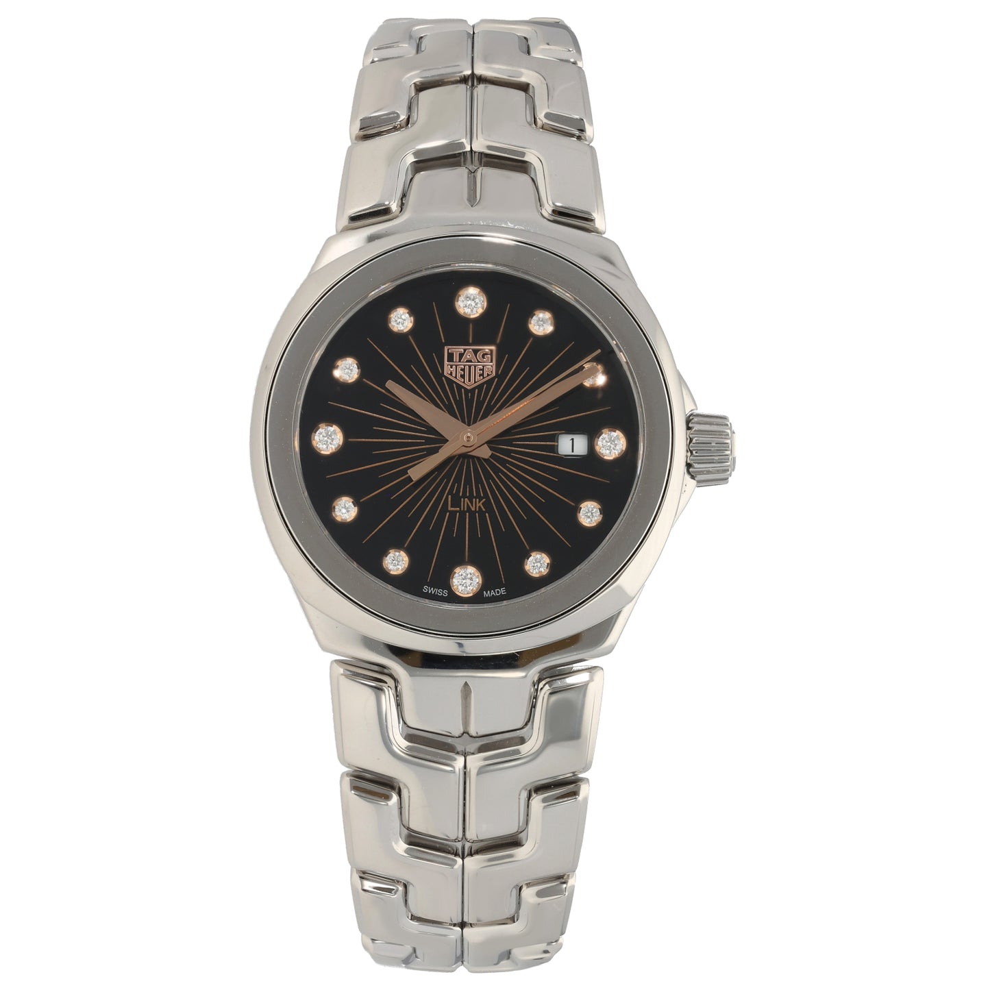Tag Heuer Link WBC131F 32mm Stainless Steel Watch