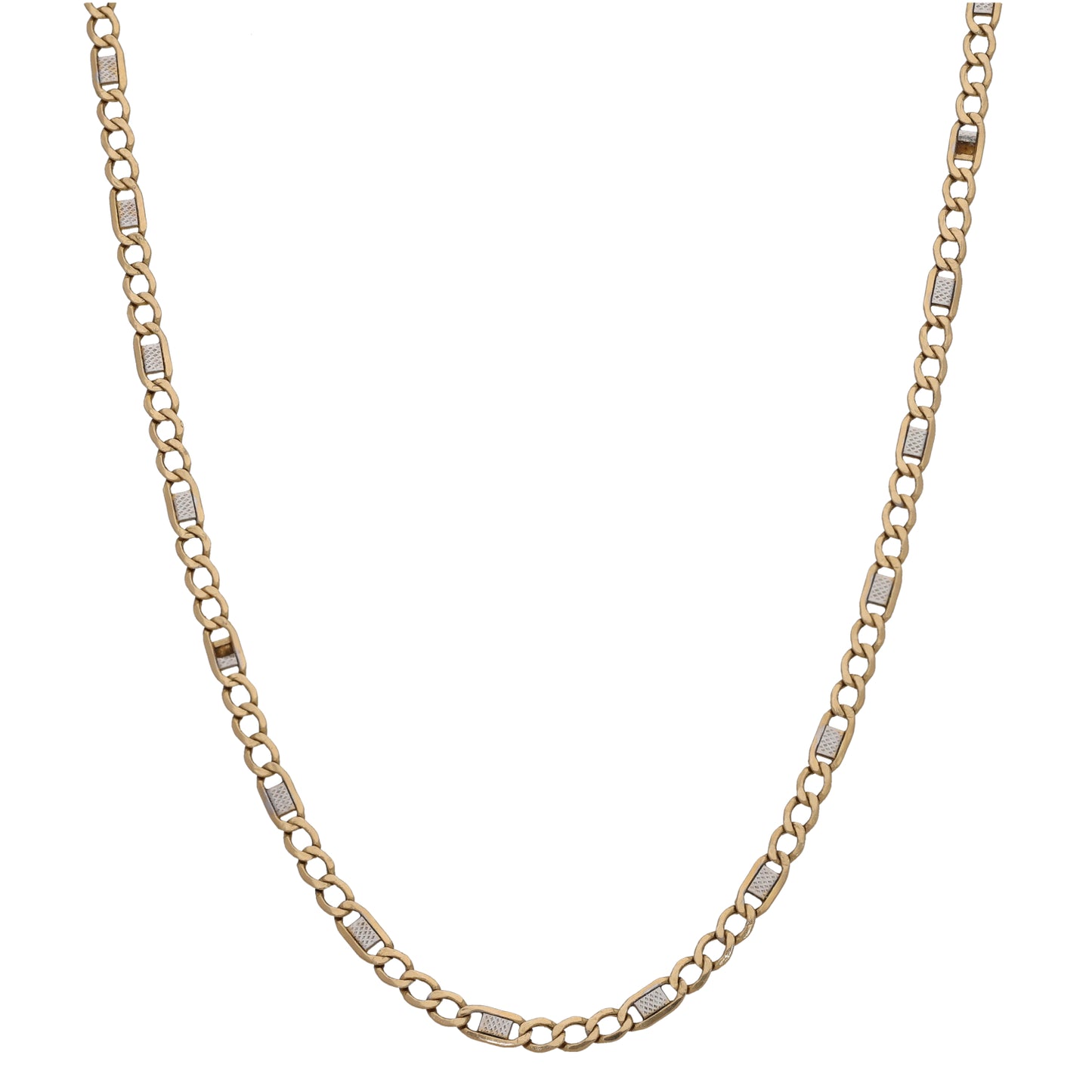14ct Gold Figaro Chain 20"