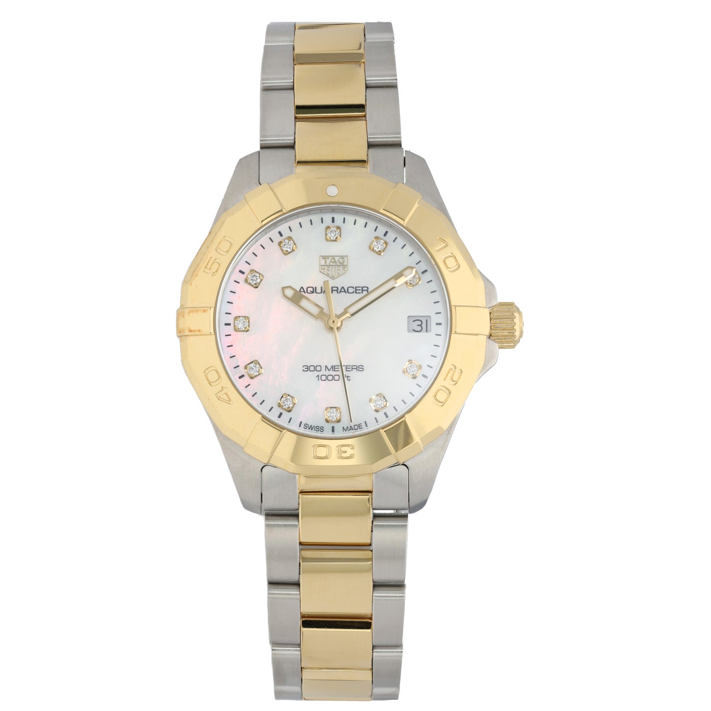 Tag Heuer Aquaracer WBD1322 32mm Bi-Colour Watch