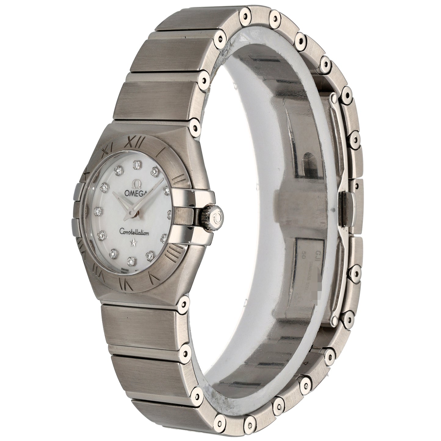 Omega Constellation 123.10.24.60.55.001 24mm Stainless Steel Watch