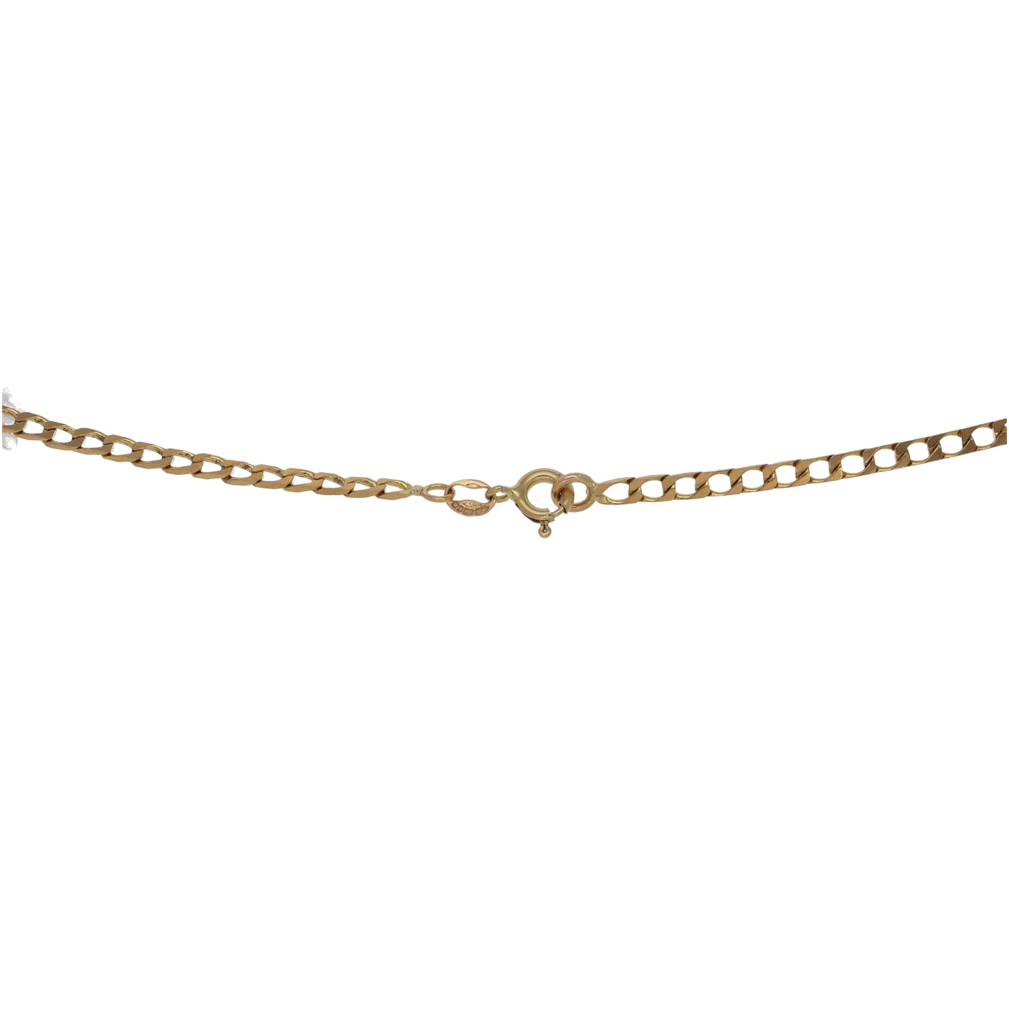 9ct Gold Curb Chain 30"