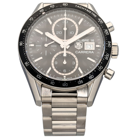 Tag Heuer Carrera CV201AJ-0 41mm Stainless Steel Watch