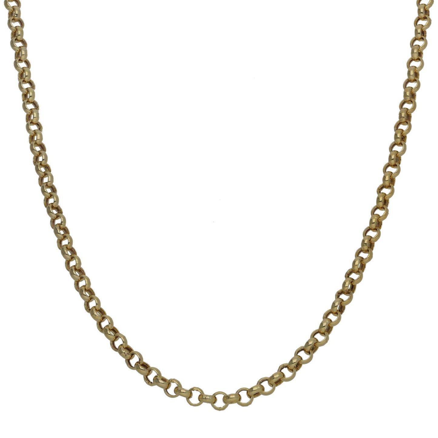 9ct Gold Belcher Chain 20"