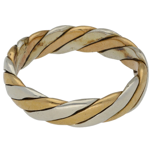 9ct Gold Alternative Ring Size R