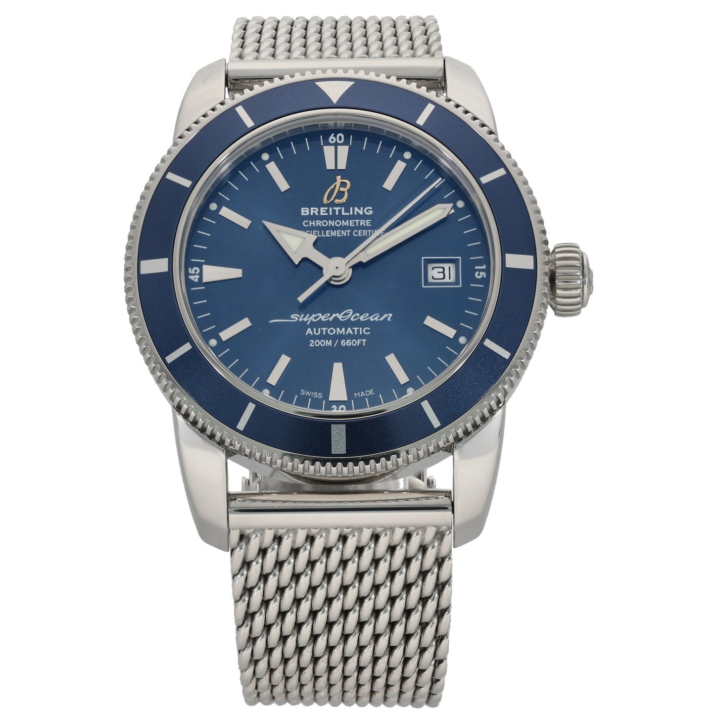 Breitling Superocean A17321 42mm Stainless Steel Watch