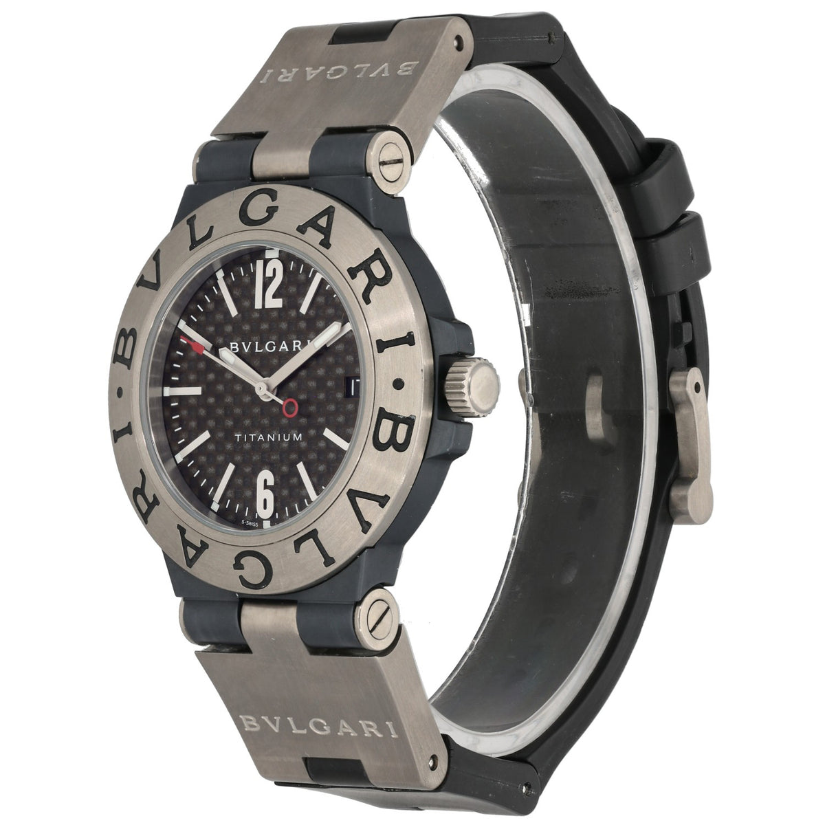 Bvlgari Diagono T138TA 38mm Titanium Watch