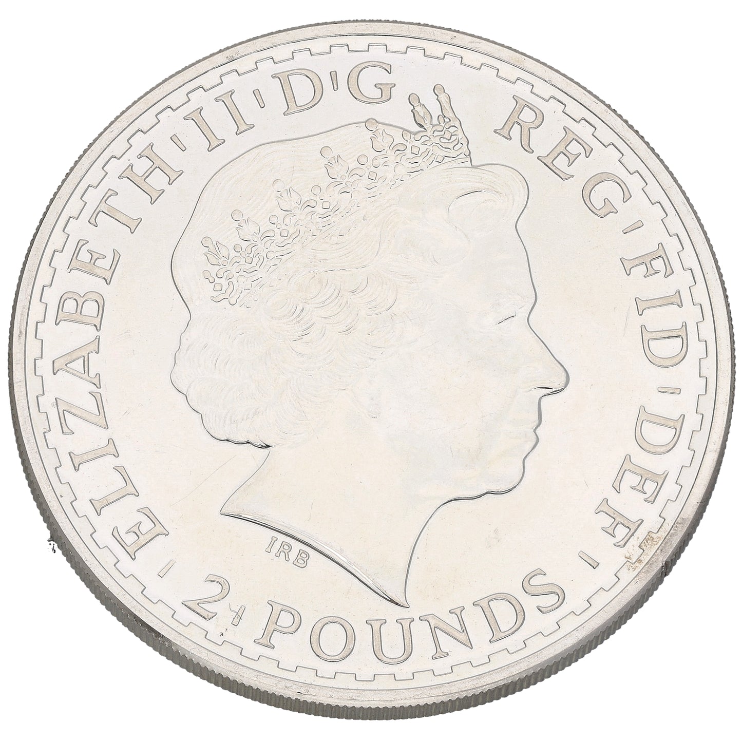 Fine Silver Queen Elizabeth II 1 OZ Britannia Coin 2013