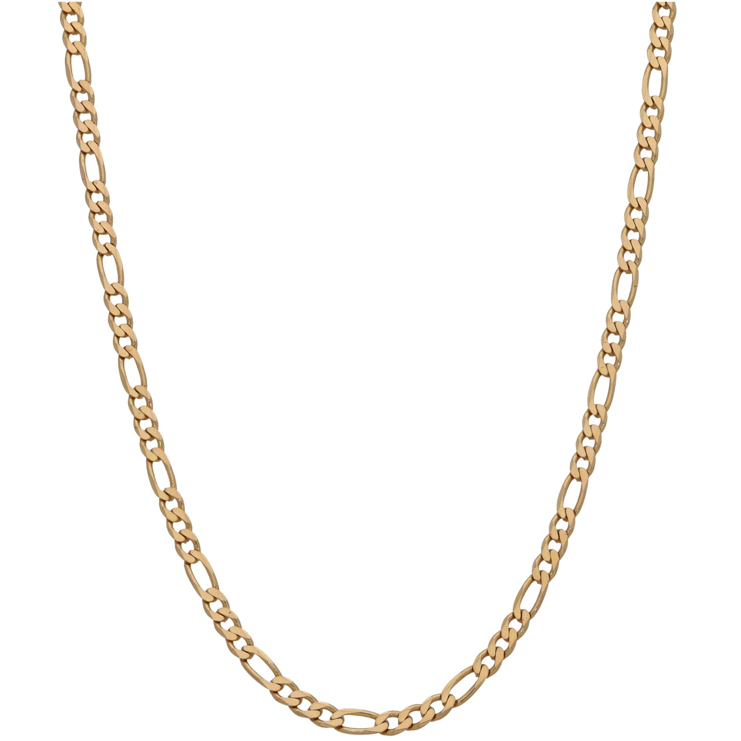9ct Gold Figaro Chain 20"
