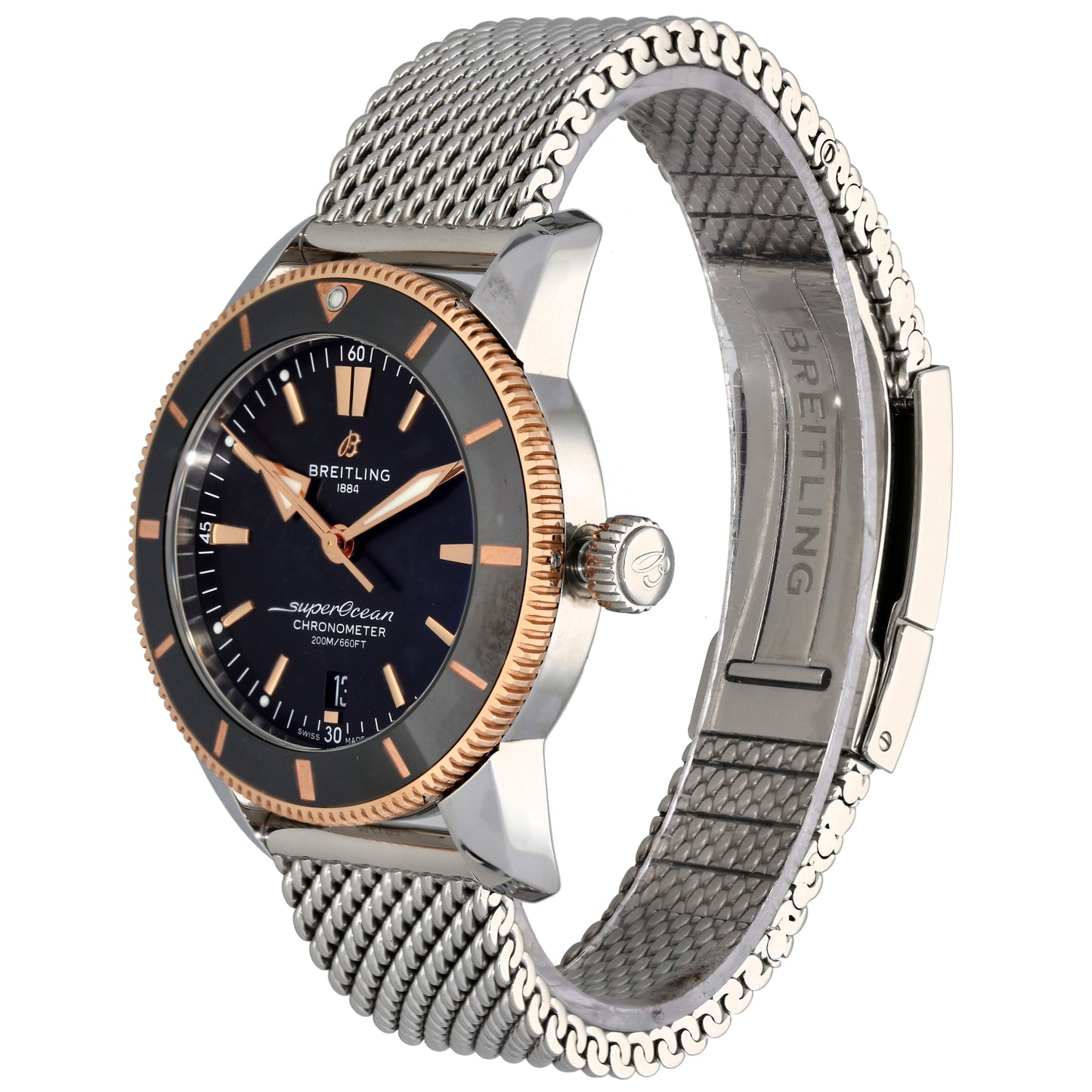 Breitling Superocean Heritage II UB2030 44mm Stainless Steel Watch