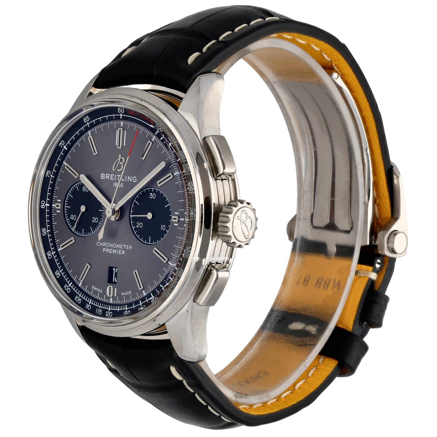 Breitling Premier B01 AB0118 42mm Stainless Steel Watch