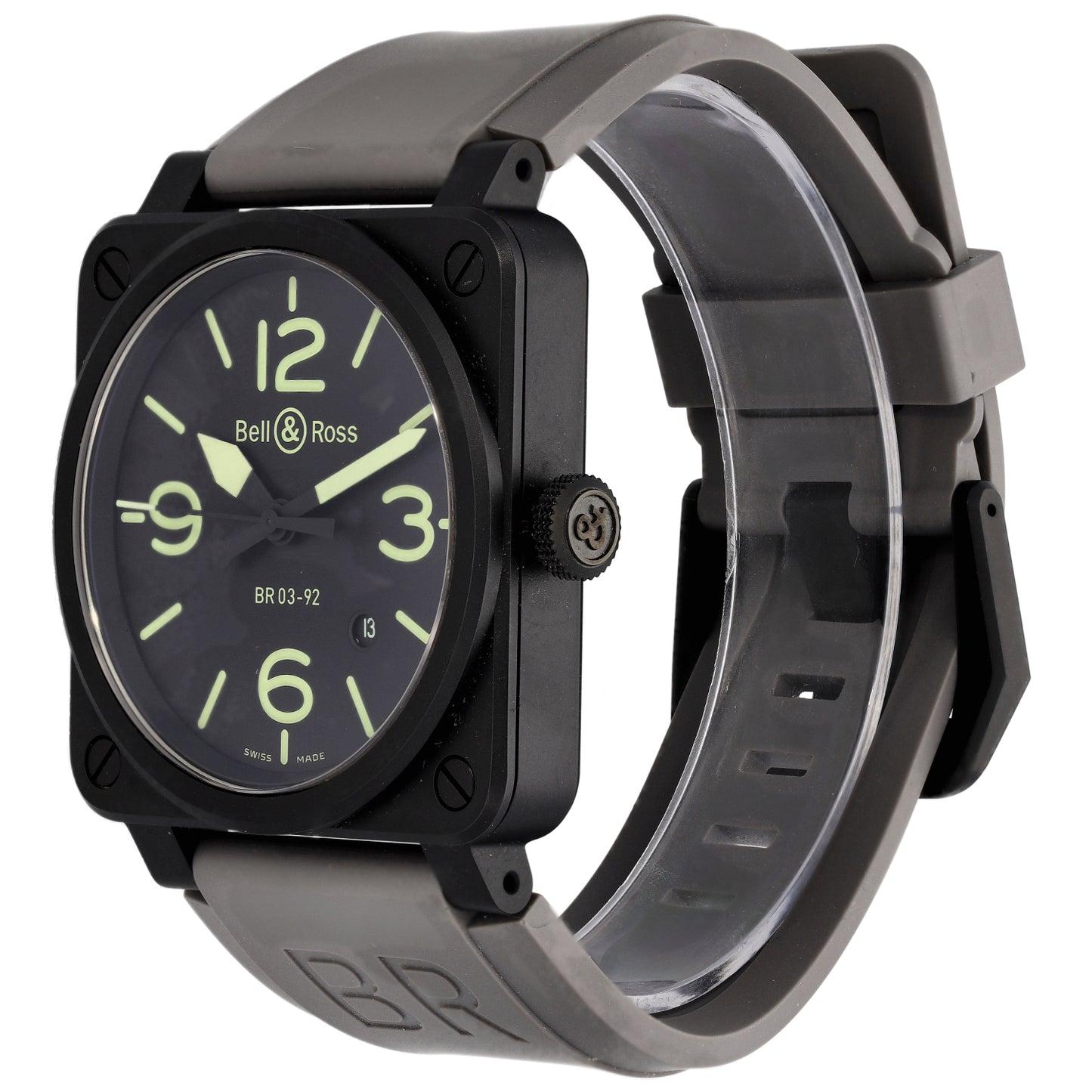 Bell & Ross BR03 BR03-92 42mm Ceramic Watch