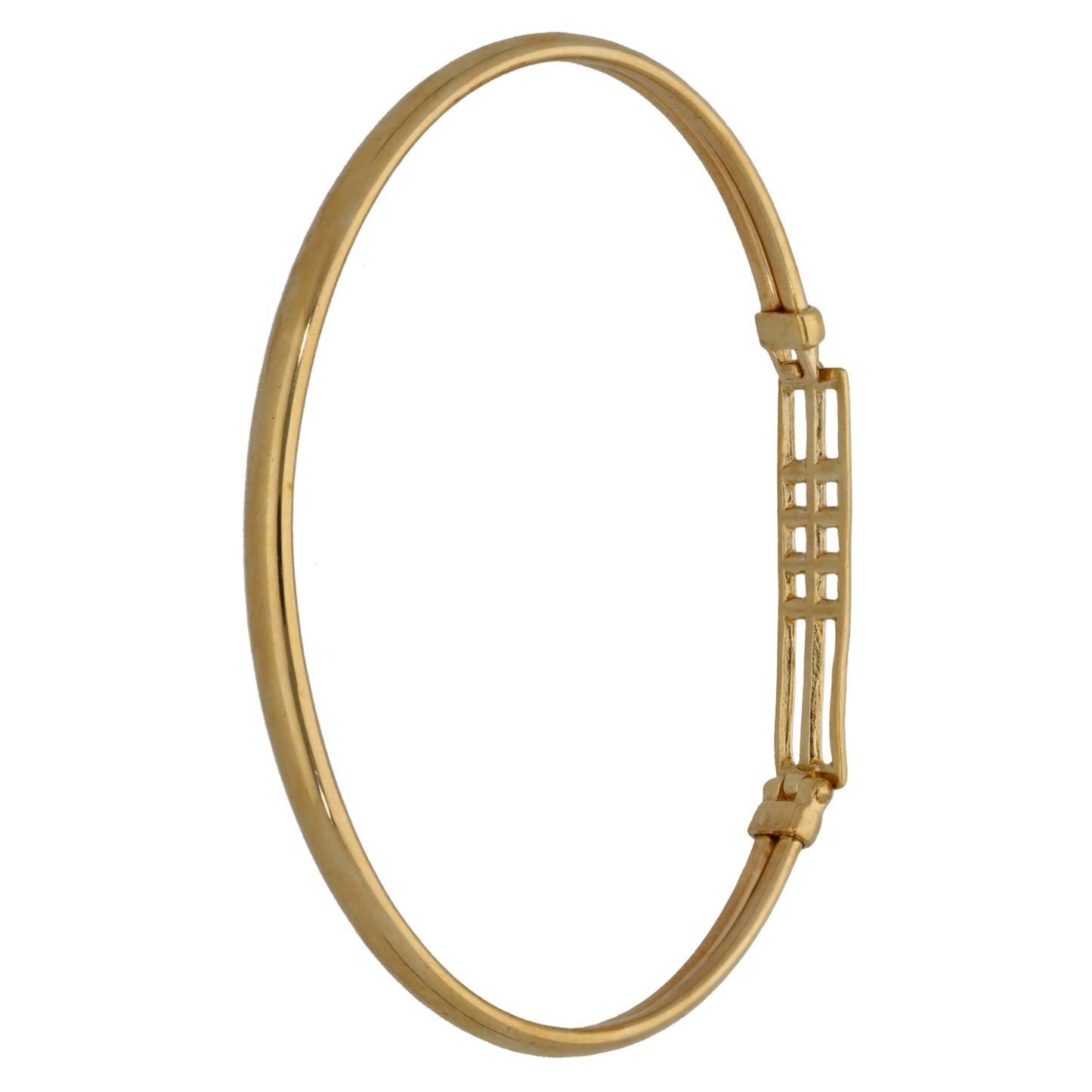 9ct Gold Hinged/Clasp Bangle