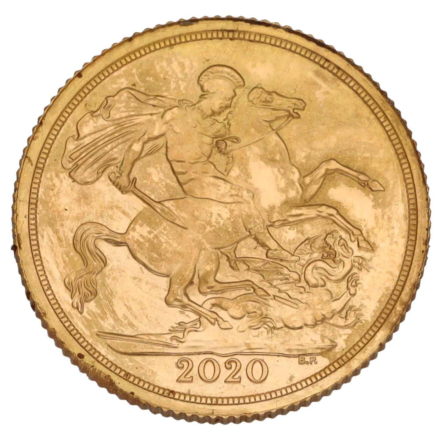 22ct Gold Queen Elizabeth II Full Sovereign Coin 2020