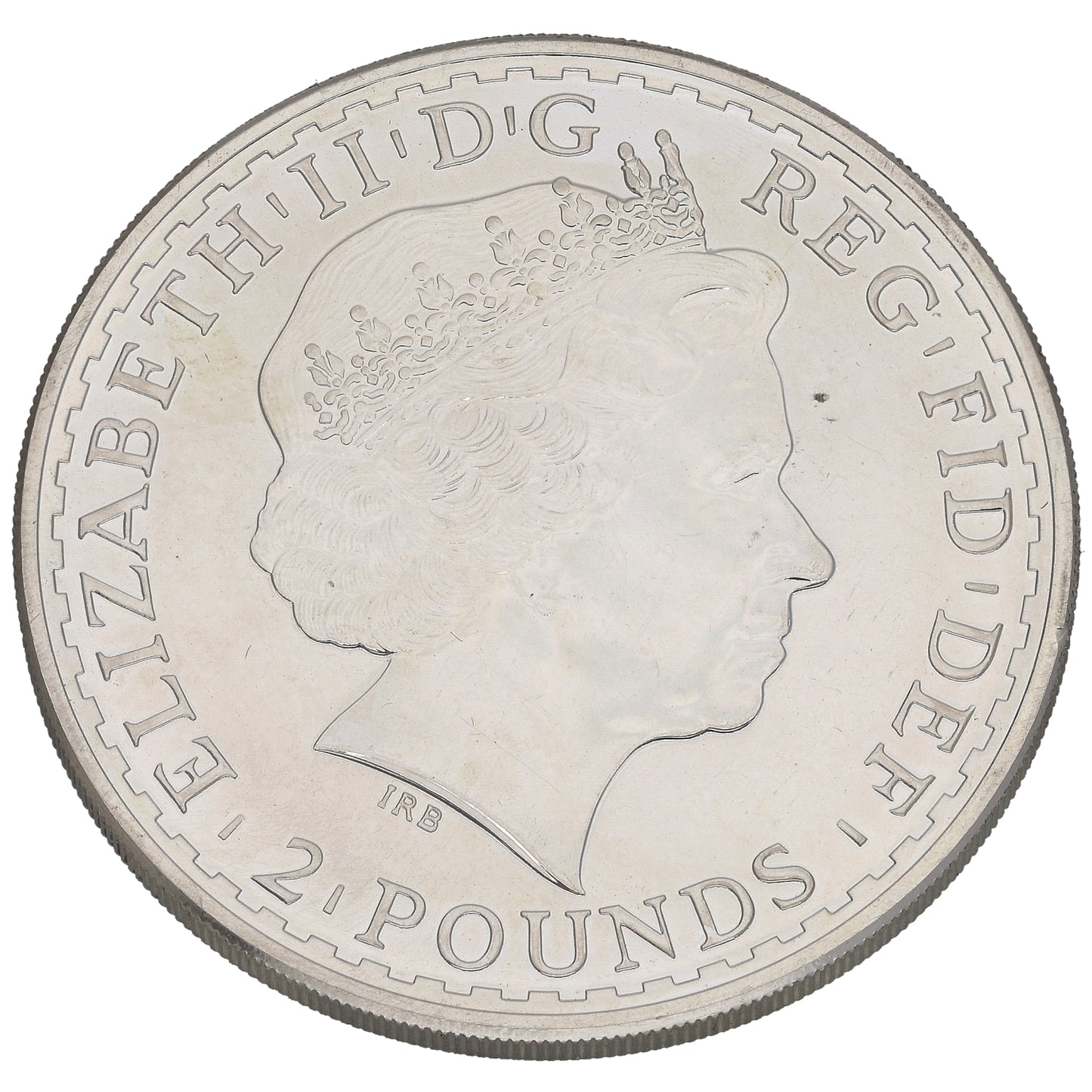 Fine Silver Queen Elizabeth II 1 OZ Britannia Coin 2013