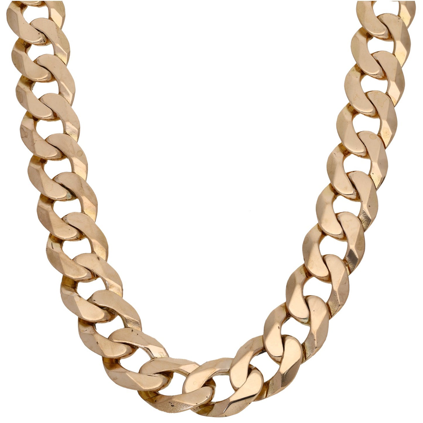 9ct Gold Curb Chain 20"