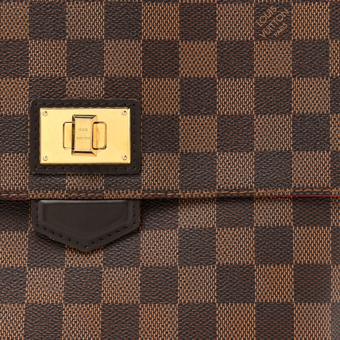 Louis Vuitton Besace Rosebery Damier Ebene Coated Canvas Bag - Brown