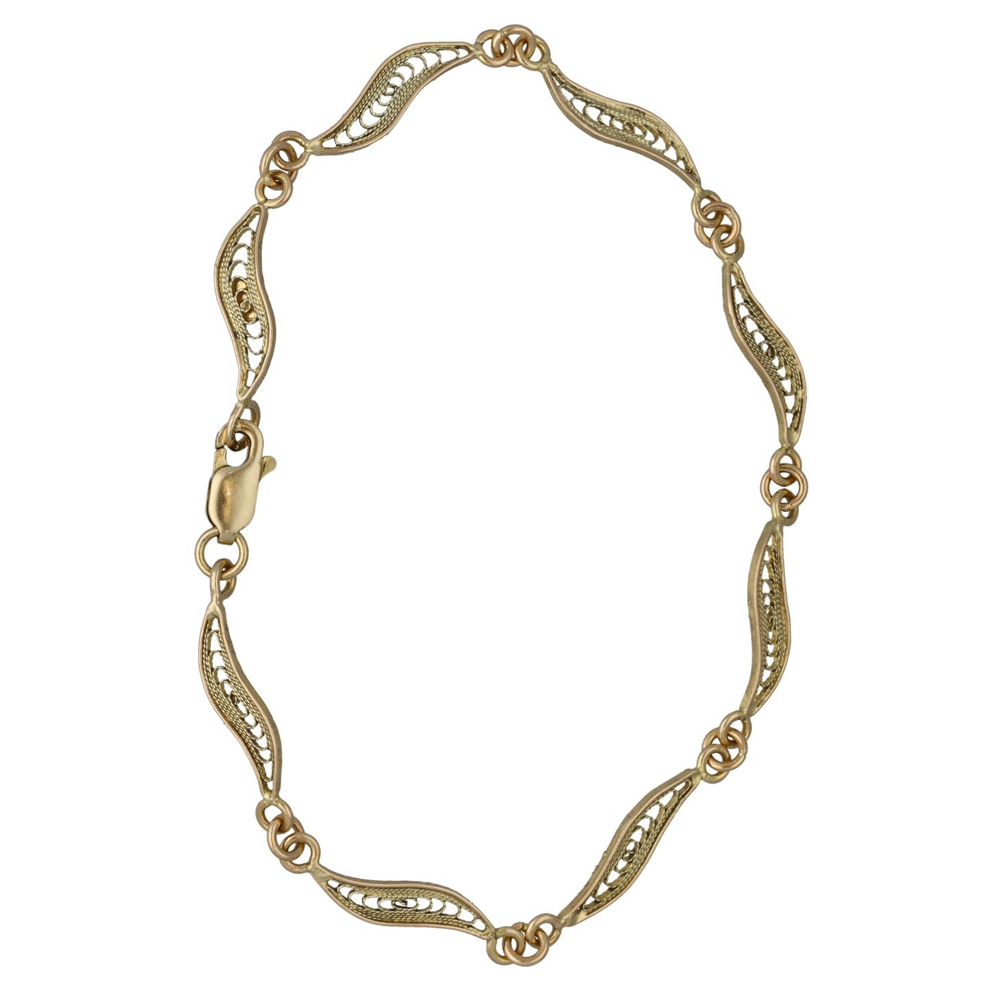 14ct Gold Fancy Bracelet