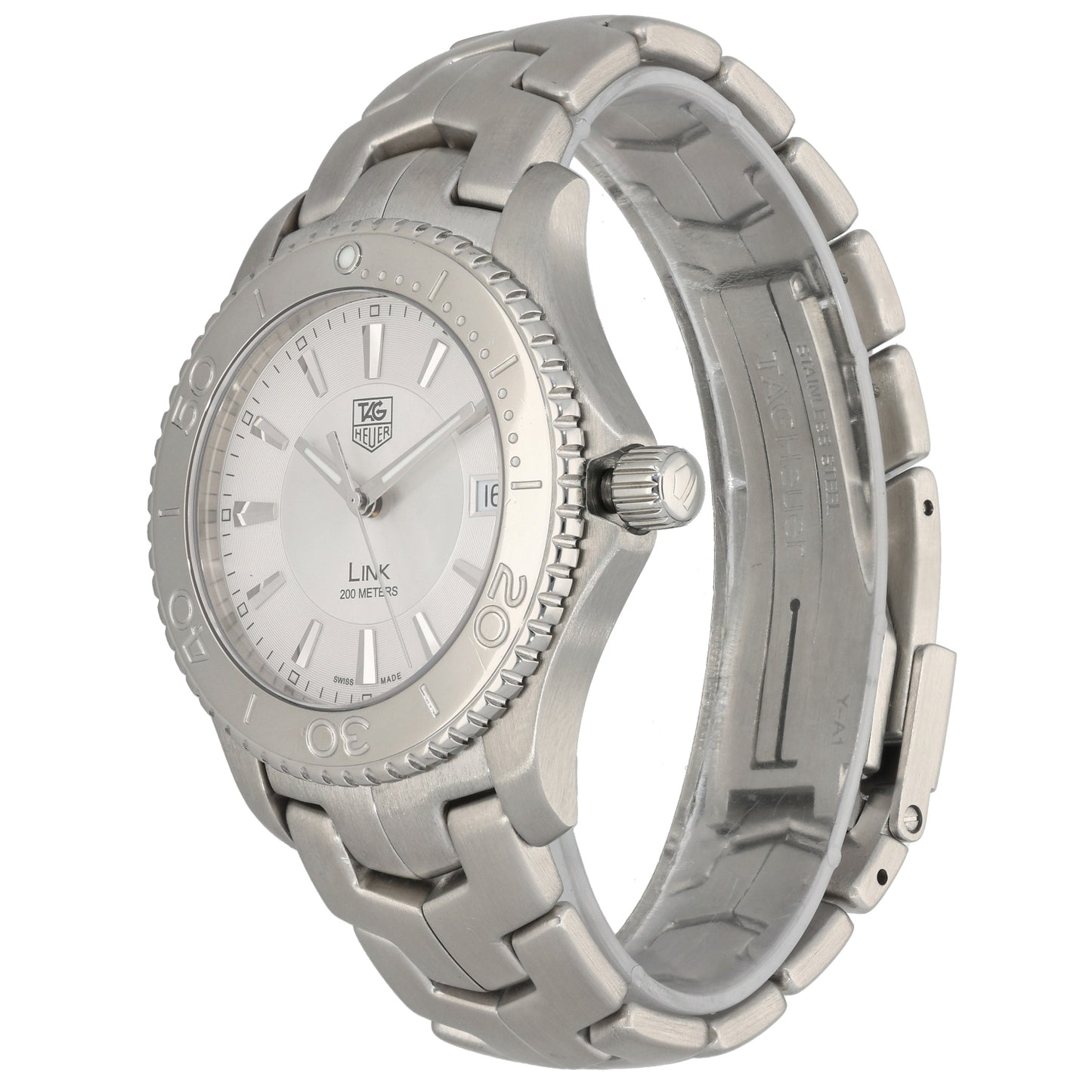 Tag Heuer Link WJ1111 39mm Stainless Steel Watch