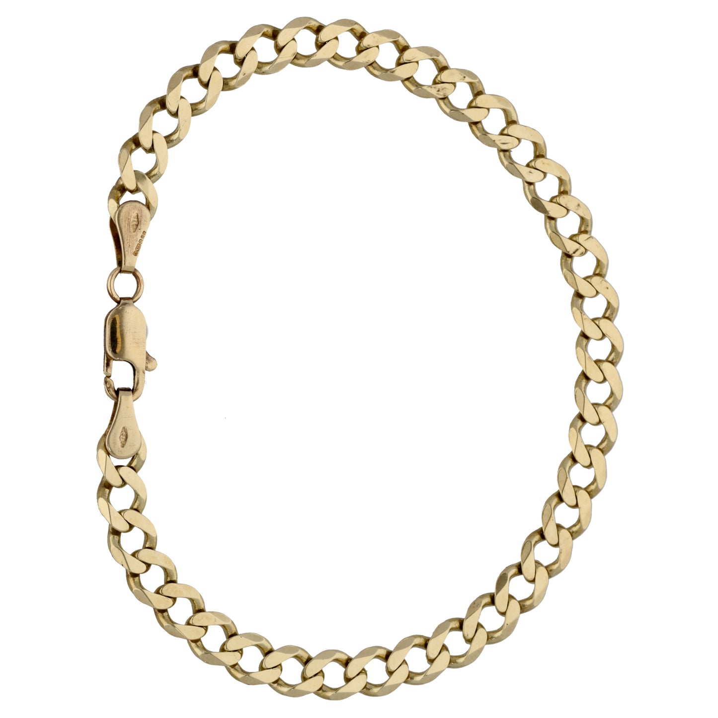 9ct Gold Curb Bracelet