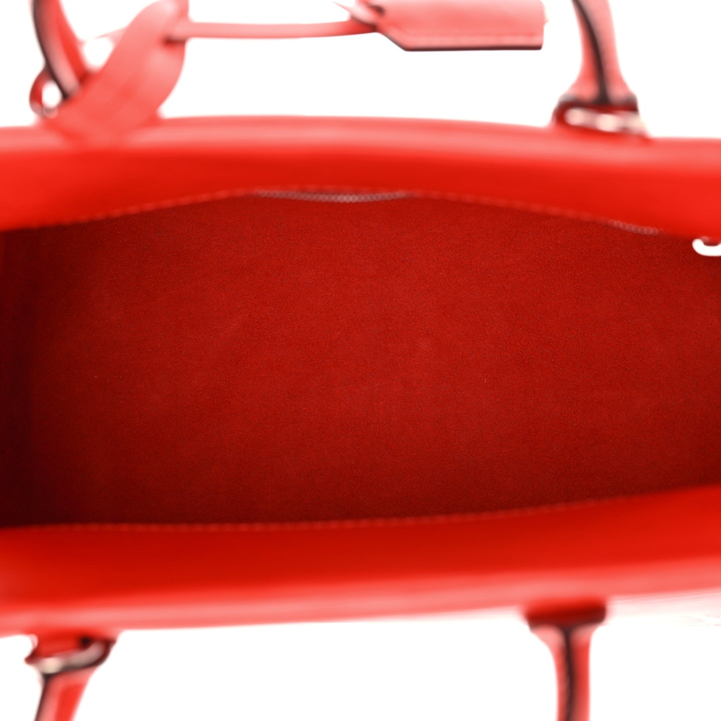 Louis Vuitton Marly BB Epi Patent Leather Bag - Coquelicot