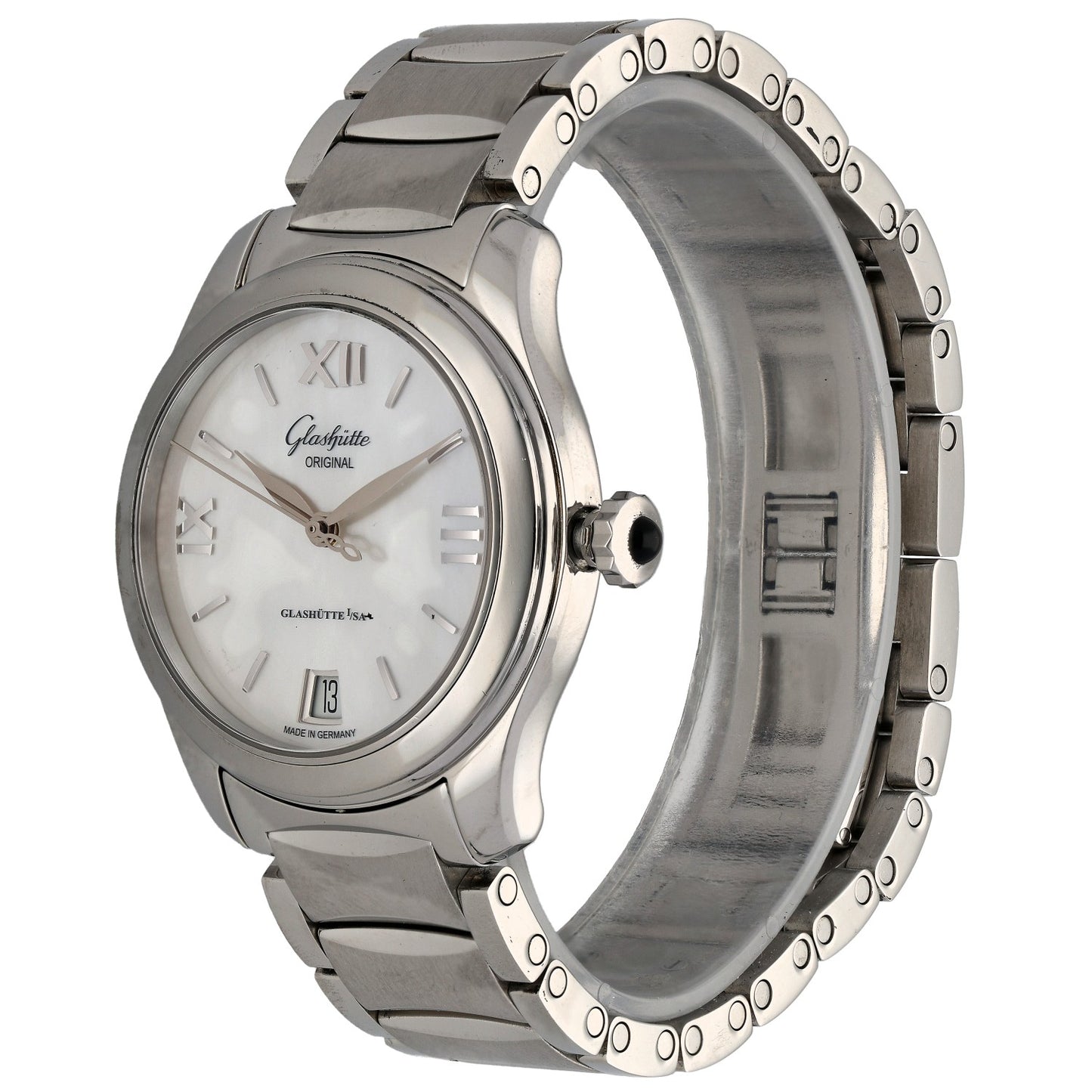 Glashütte Original Lady Serenade 1.39.22.08.02.34 36mm Stainless Steel Watch