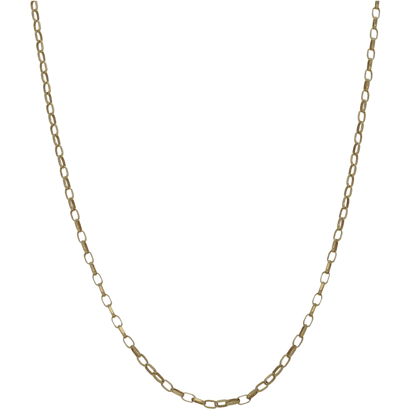 9ct Gold Belcher Chain 20"