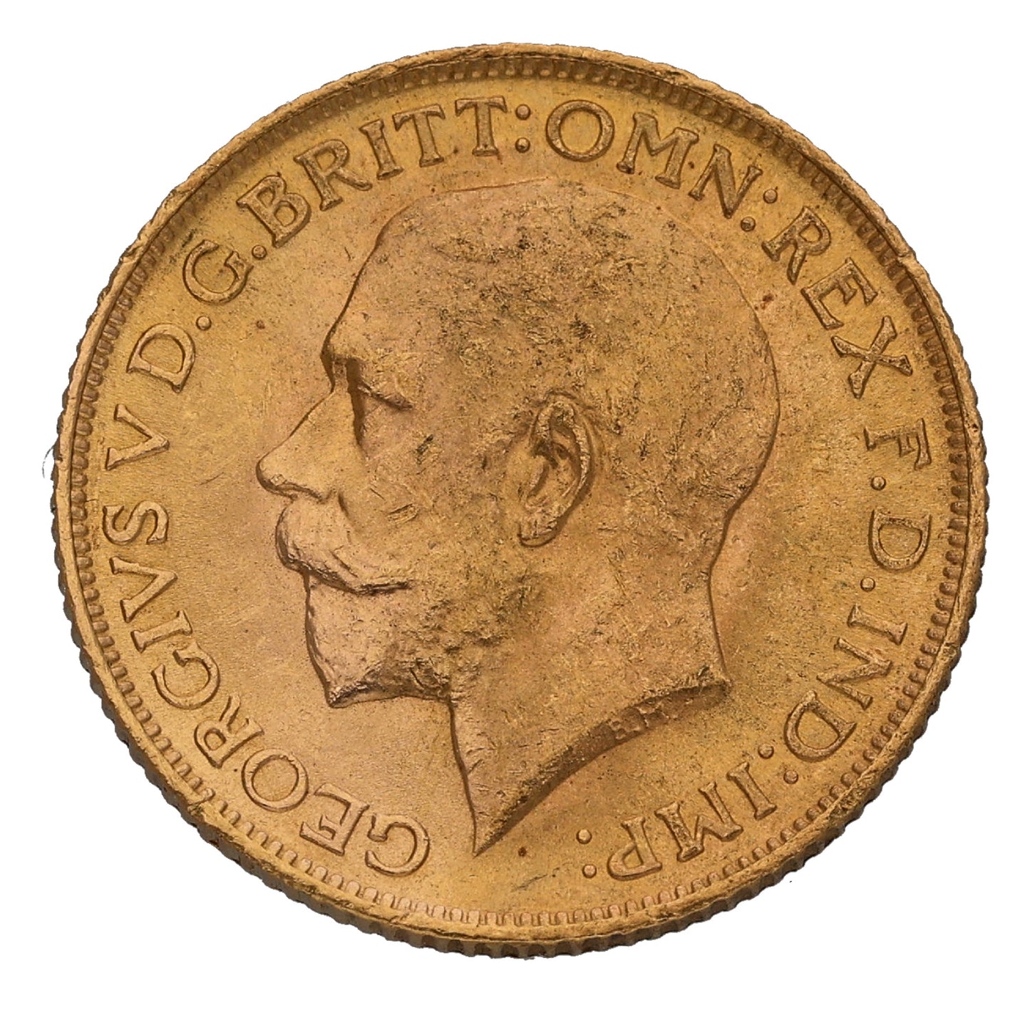 22ct Gold King George V Full Sovereign Coin 1913