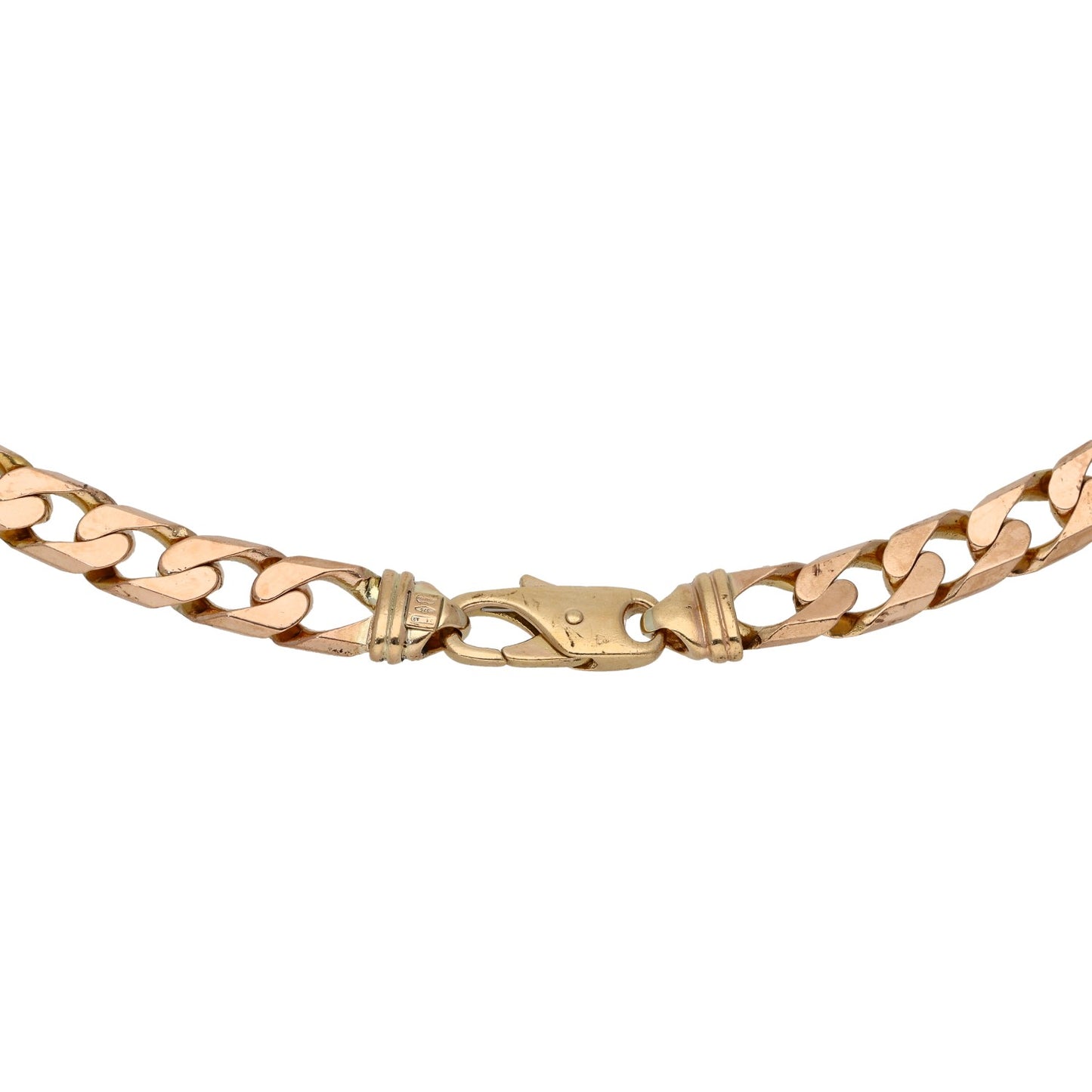 9ct Gold Curb Chain 18"
