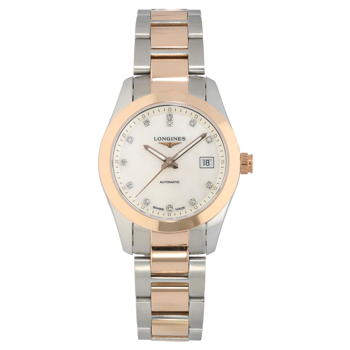 Longines Conquest Classic L2.285.5 29mm Bi-Colour Watch