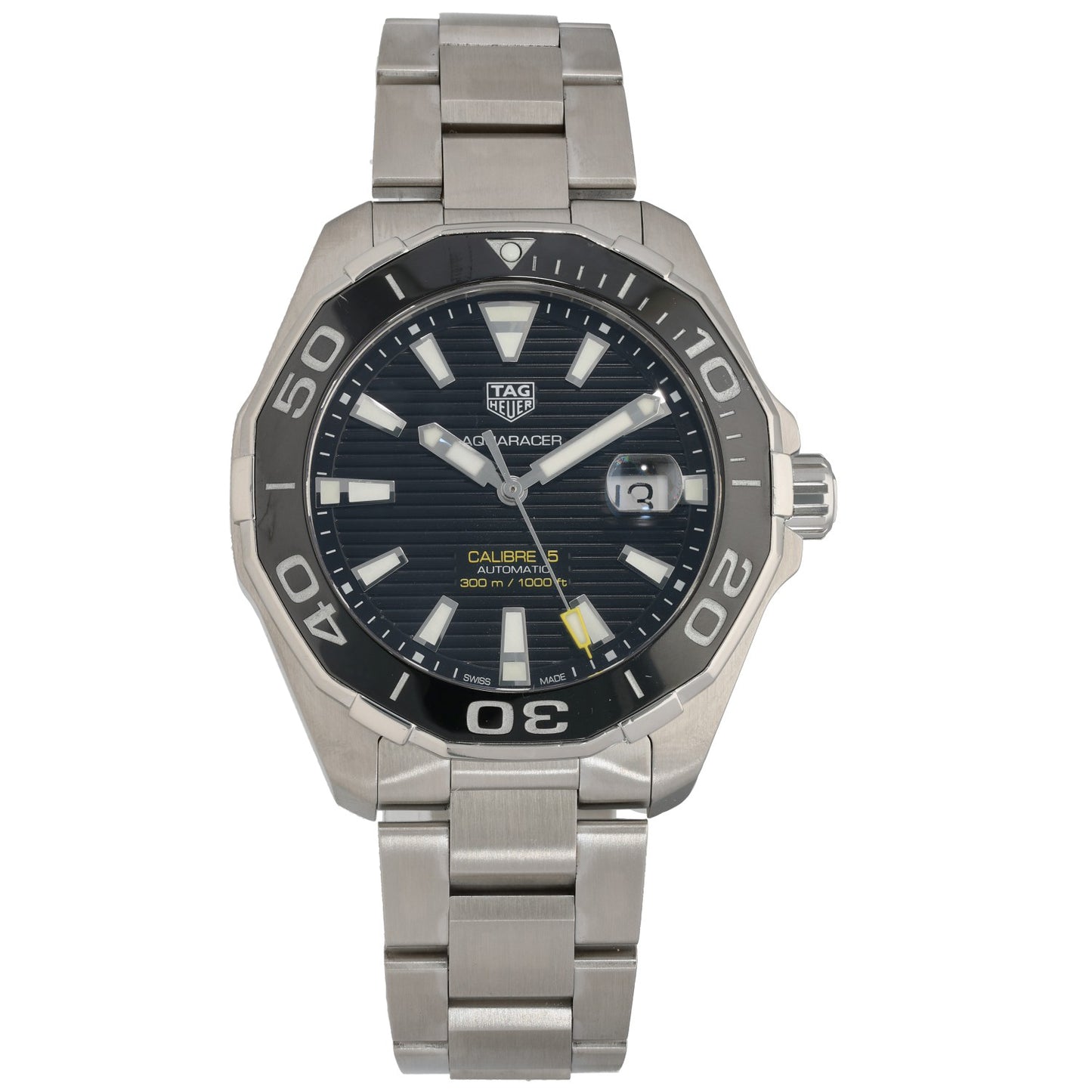 Tag Heuer Aquaracer WAY201A 43mm Stainless Steel Watch