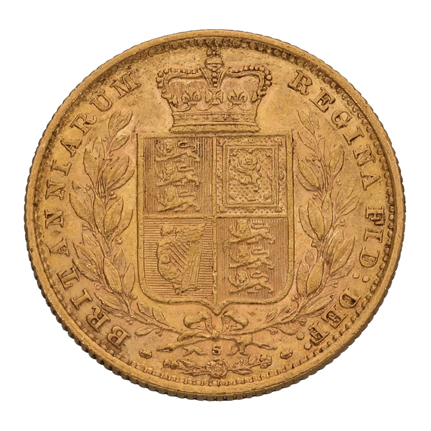 22ct Gold Queen Victoria Full Sovereign Coin 1884