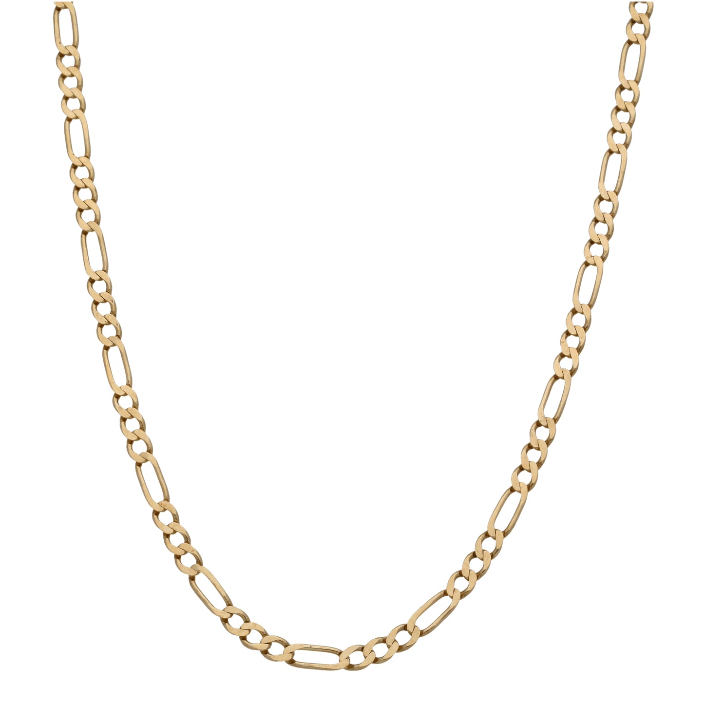 9ct Gold Figaro Chain 18"