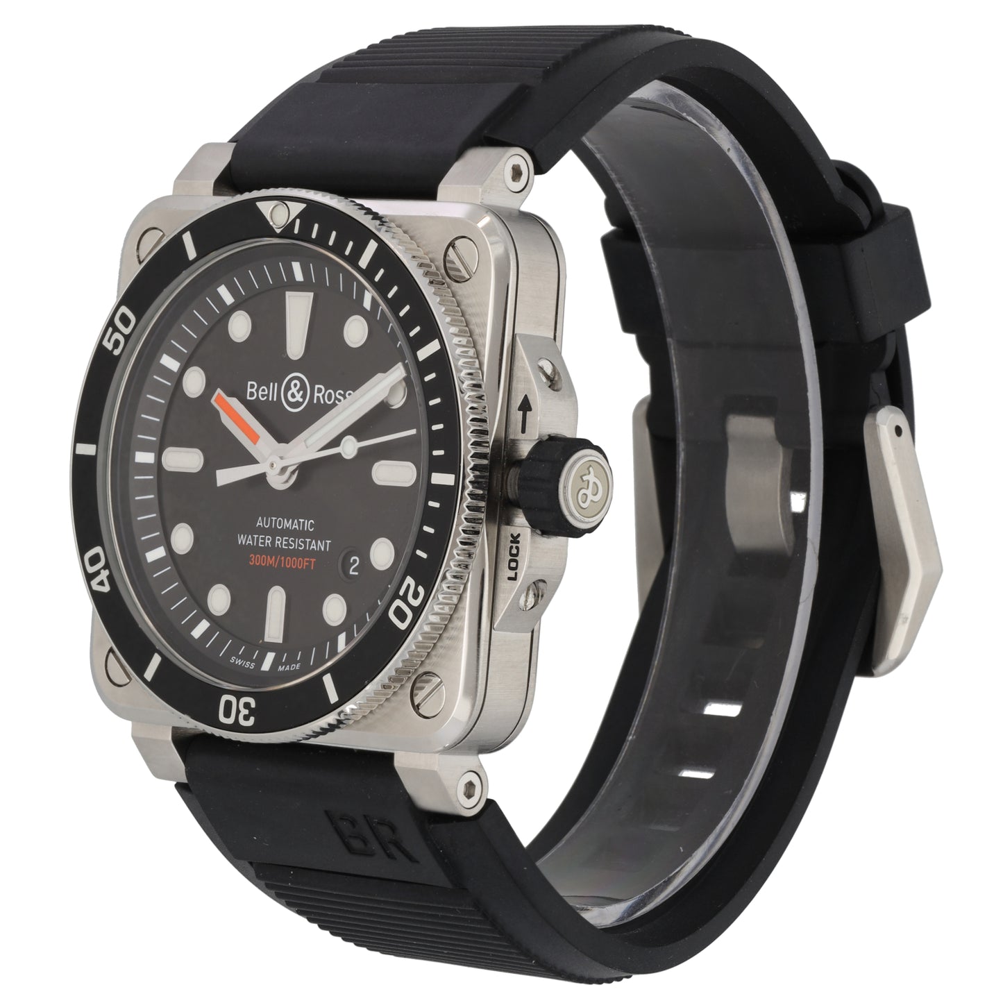 Bell & Ross BR03 BR 03-92-DIV 42mm Stainless Steel Watch