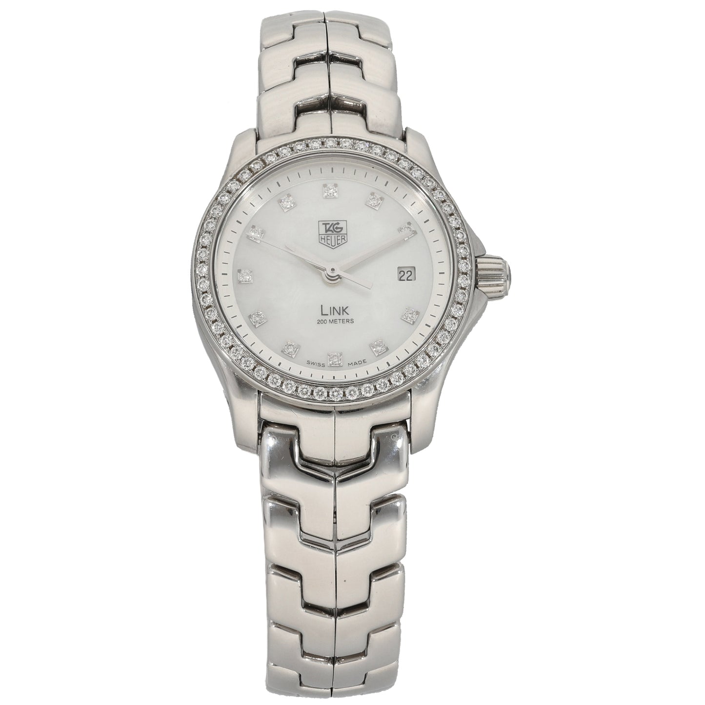 Tag Heuer Link WJF1319 27mm Stainless Steel Watch
