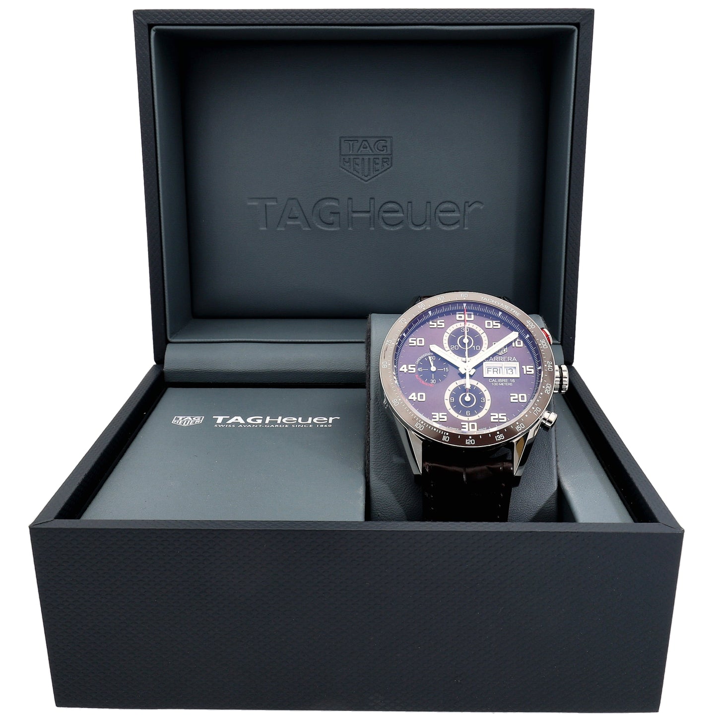 Tag Heuer Carrera CV2A1S 43mm Stainless Steel Watch