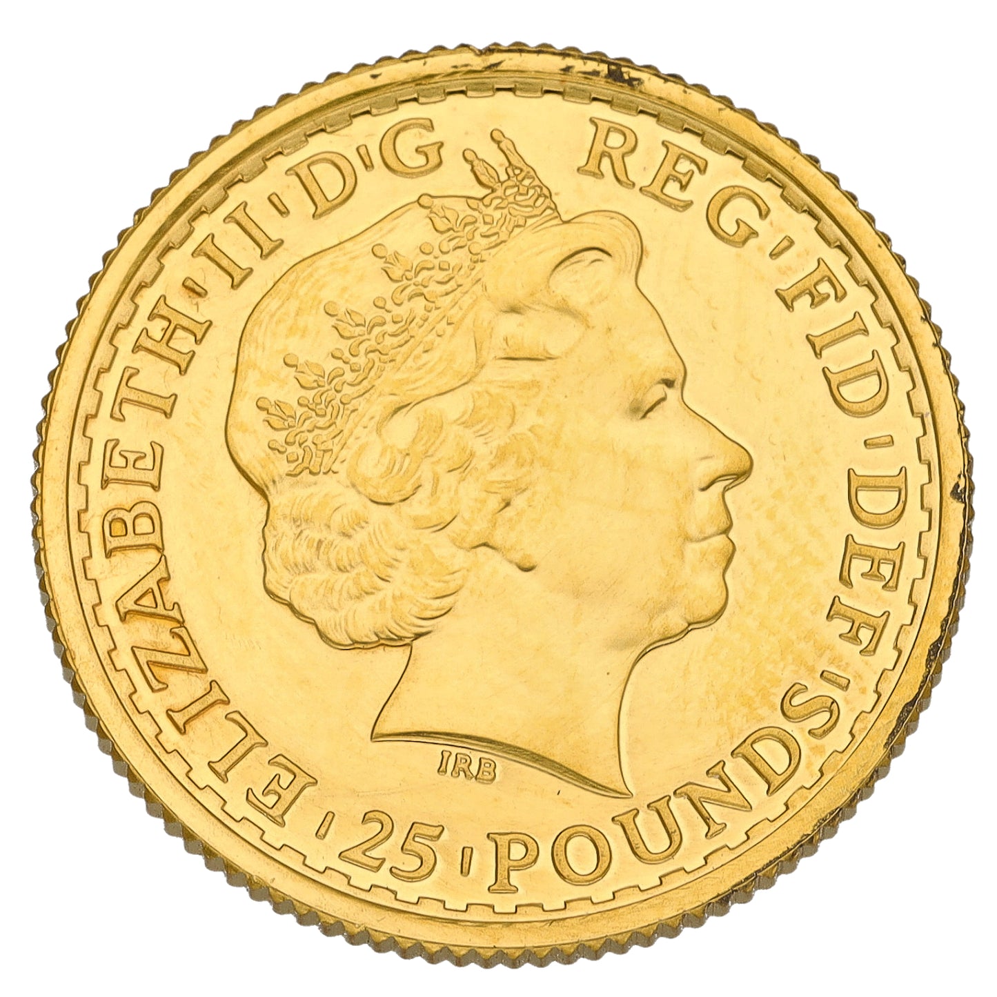 24ct Gold Queen Elizabeth II 1/4 OZ Britannia Coin 2014