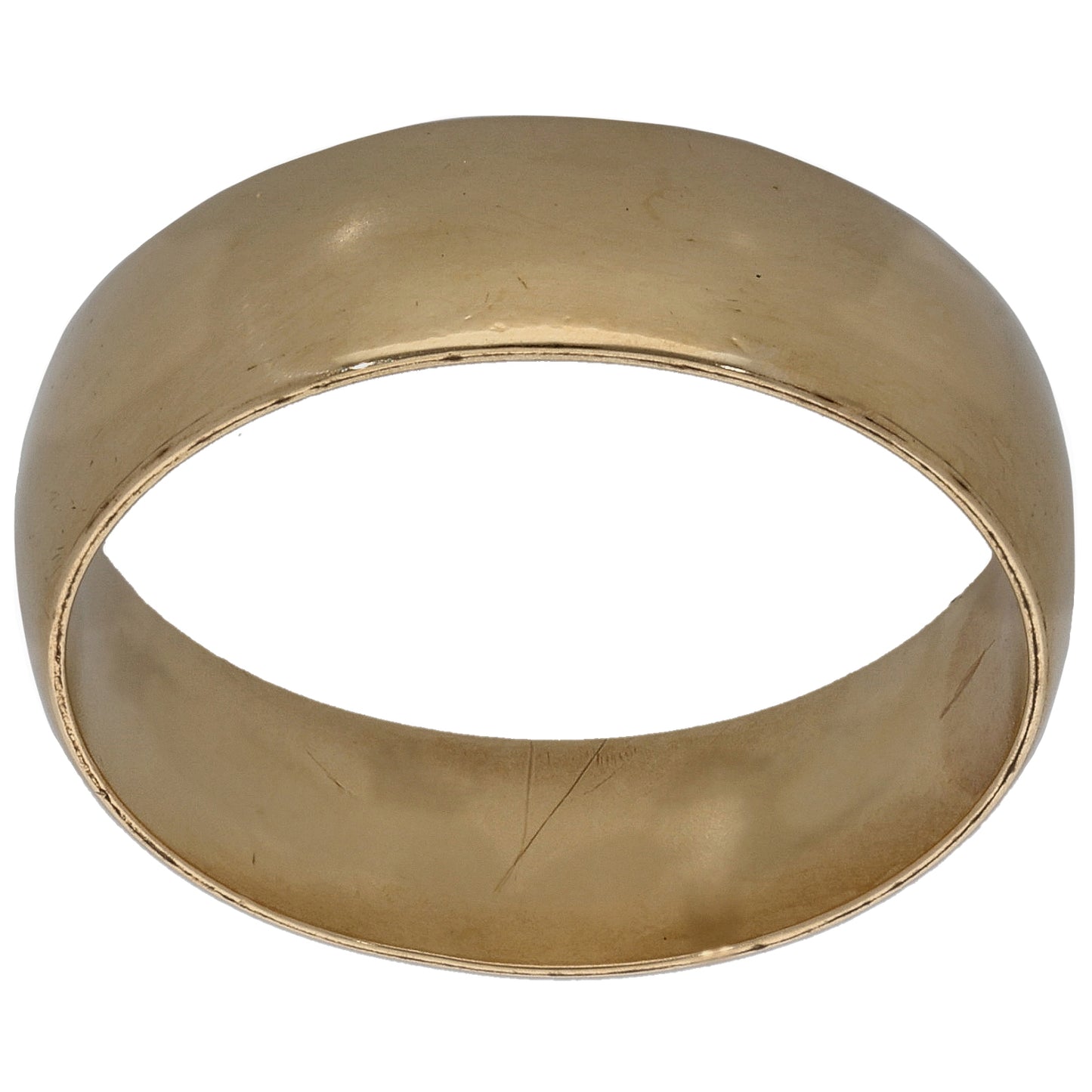 9ct Gold Plain Wedding Ring Size V