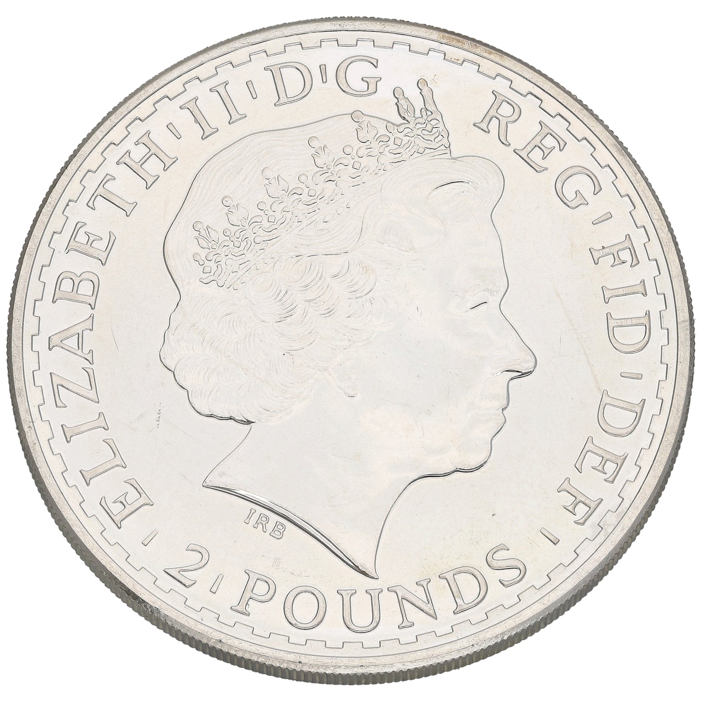 Fine Silver Queen Elizabeth II 1 OZ Britannia Coin 2013
