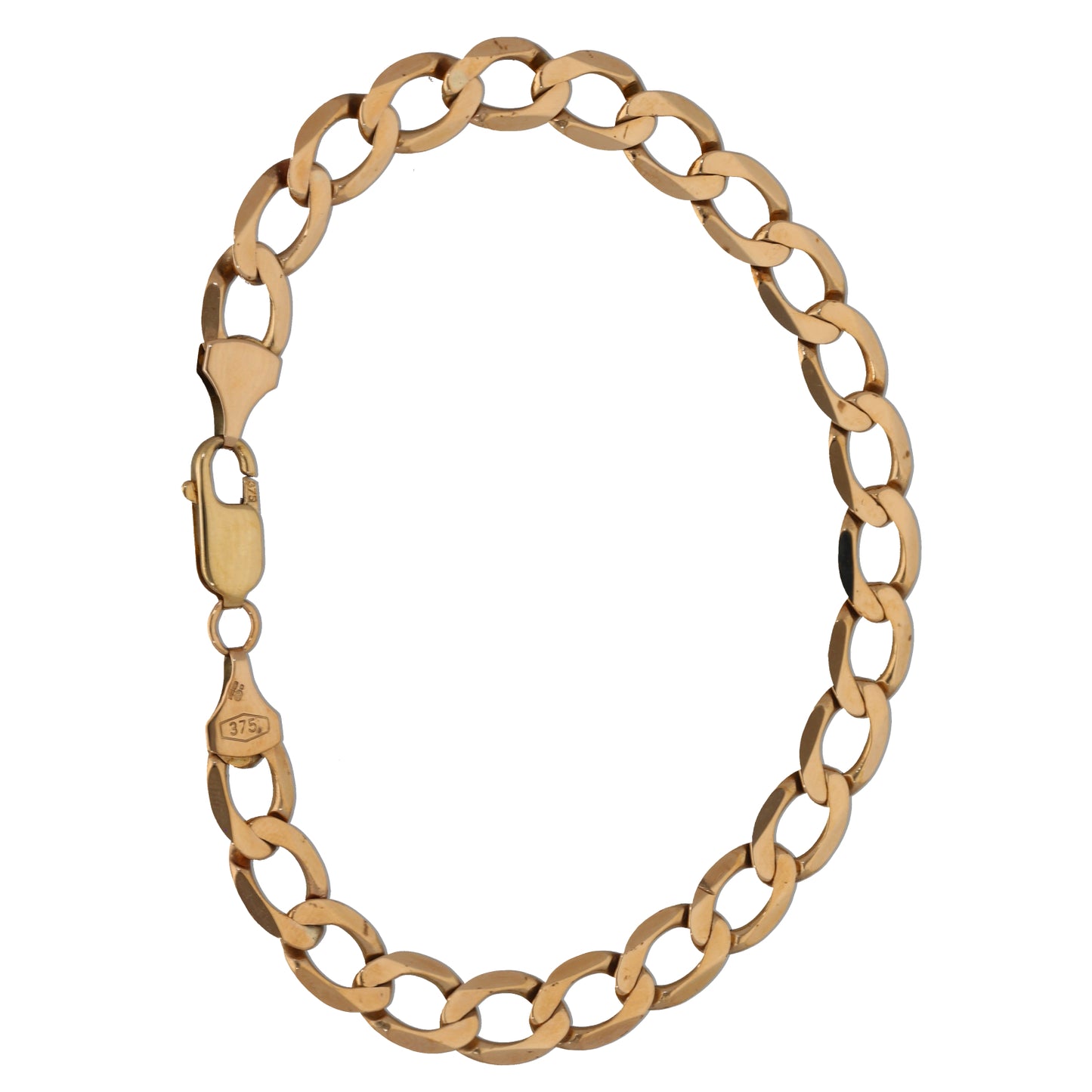 9ct Gold Curb Bracelet