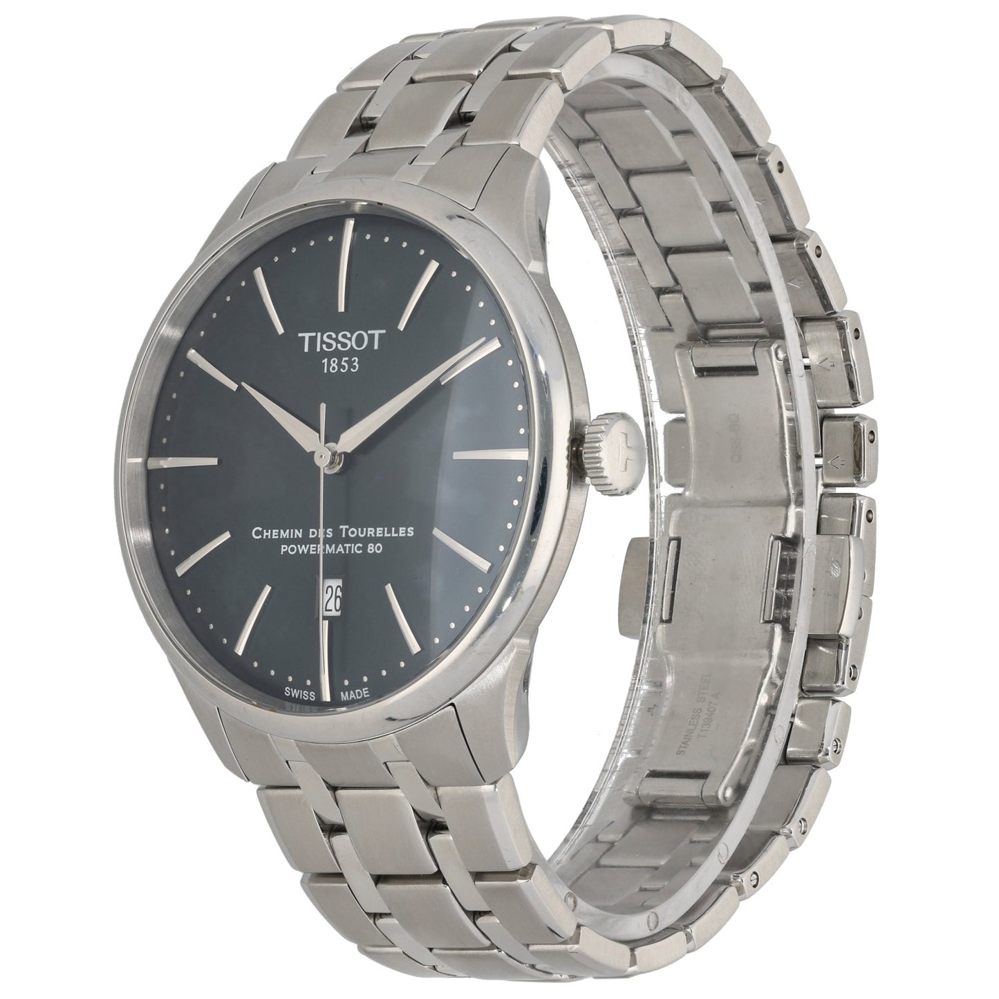 Tissot Chemin des Tourelles T139407A 42mm Stainless Steel Watch
