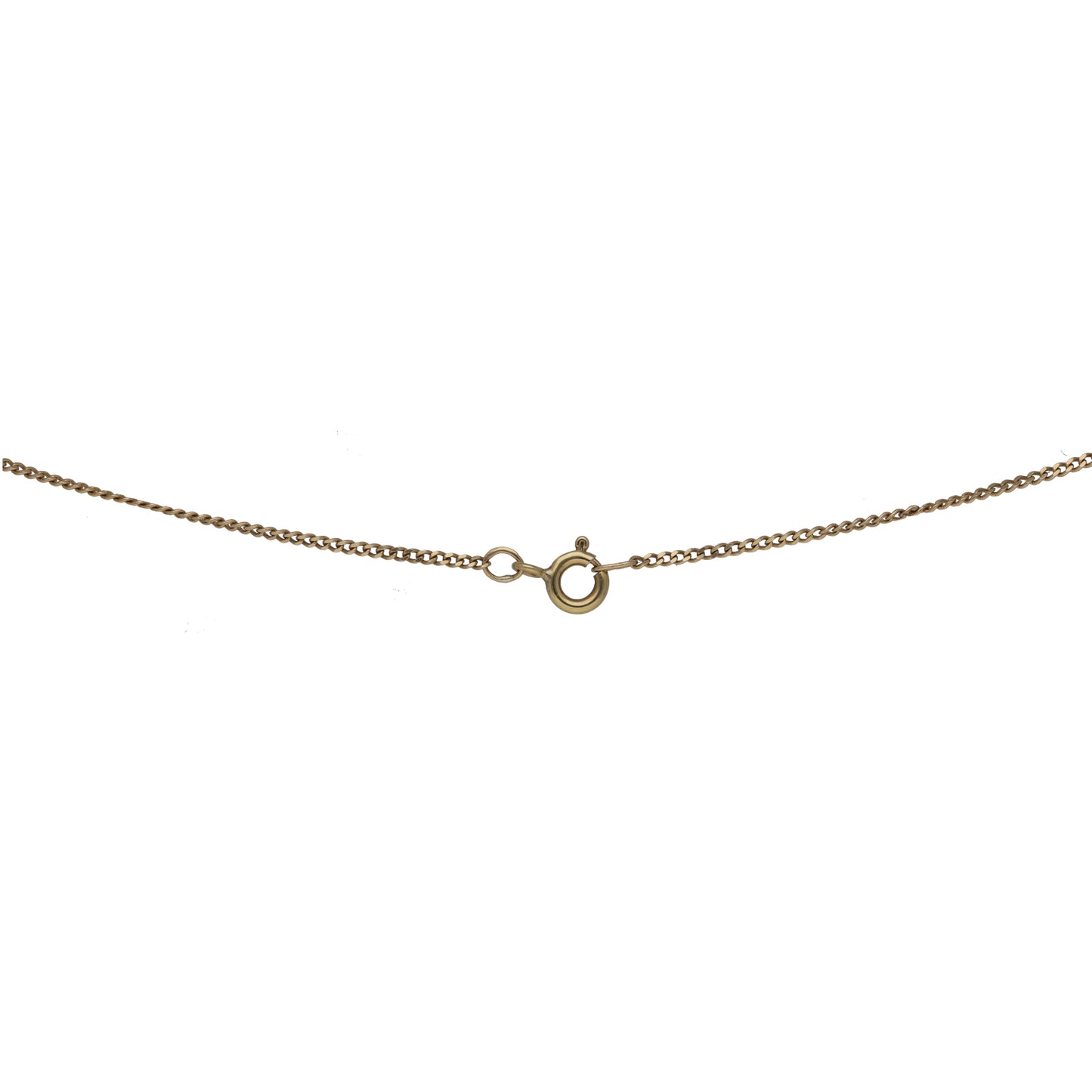 9ct Gold Curb Chain 20"