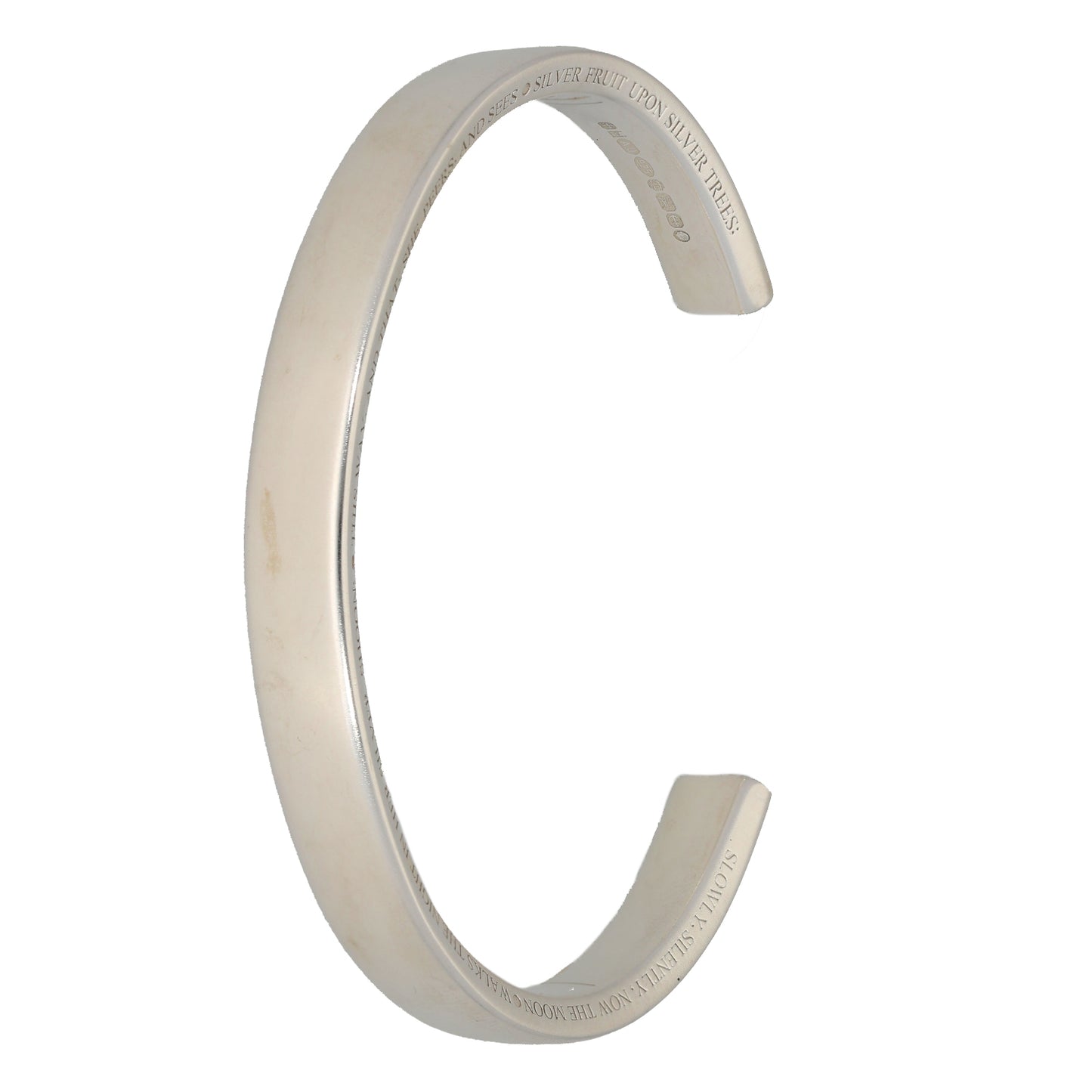 Sterling Silver Torque Bangle