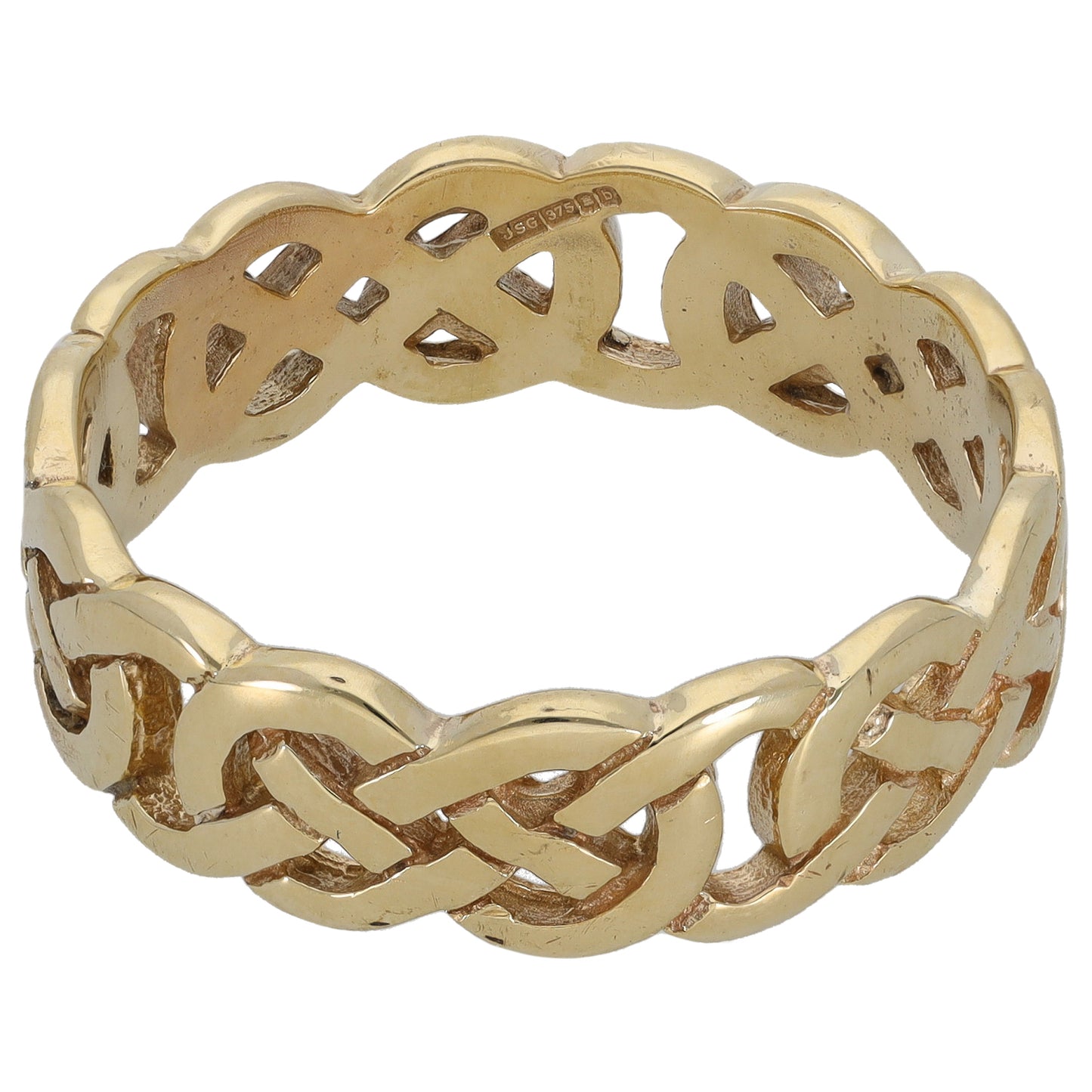 9ct Gold Alternative Ring Size Y