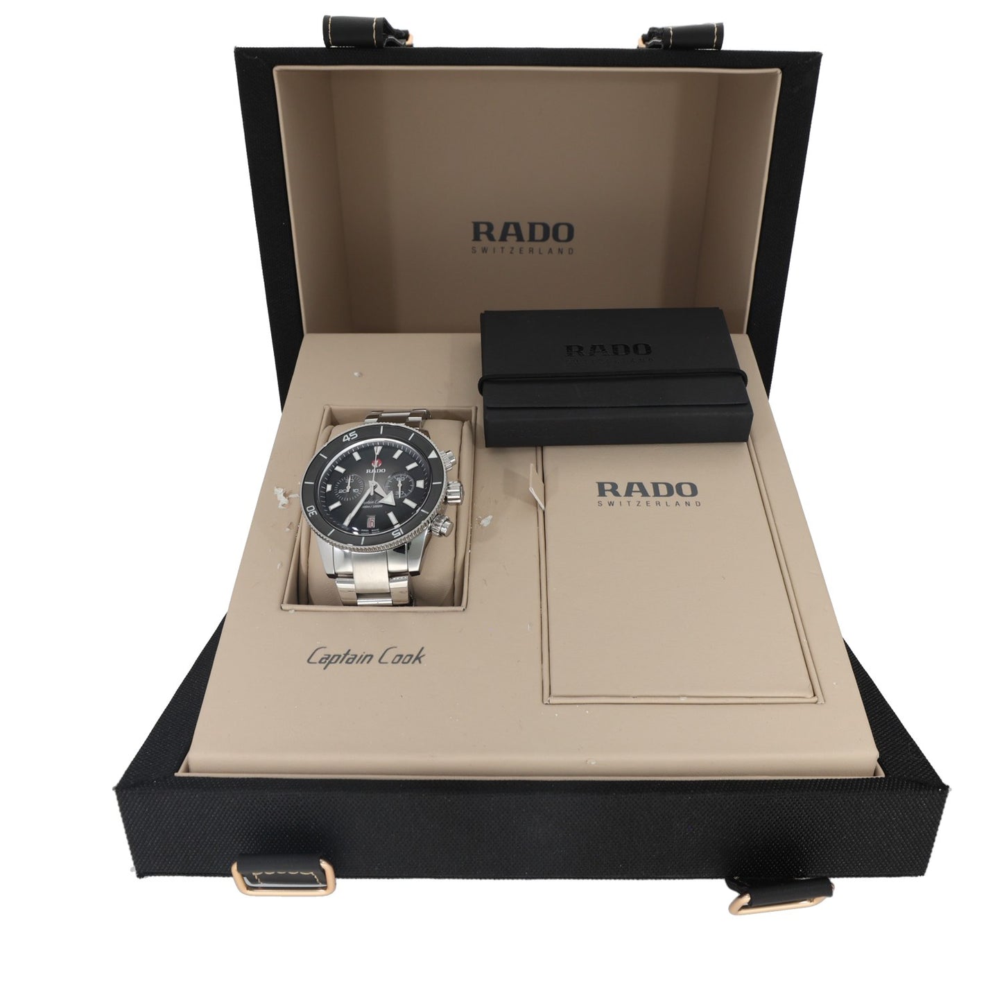 Rado Captain Cook 801.6145.3 43mm Stainless Steel Watch